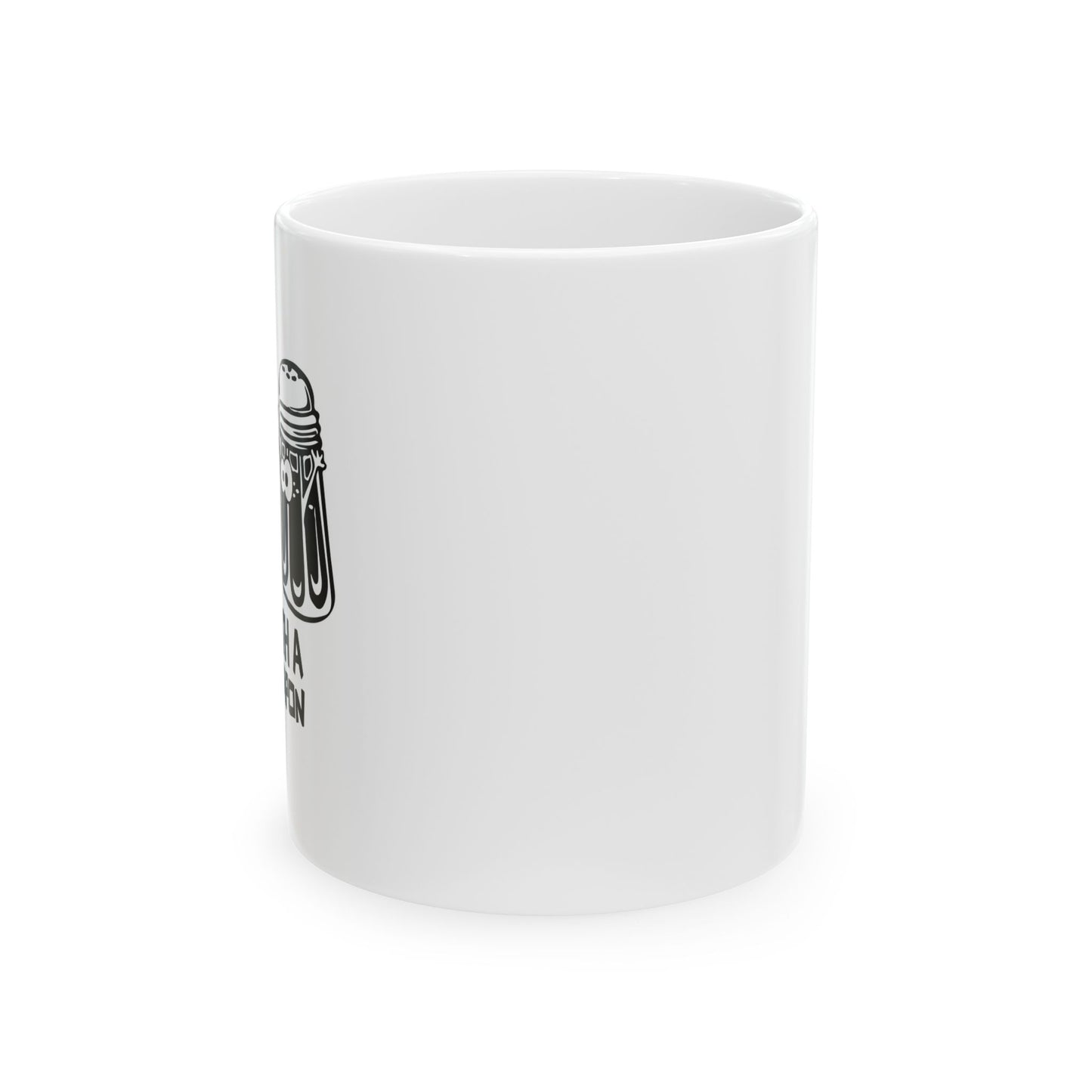 A SALT WITH A DEADLY WEAPON FUNNY SARCASTIC WHITE MUG