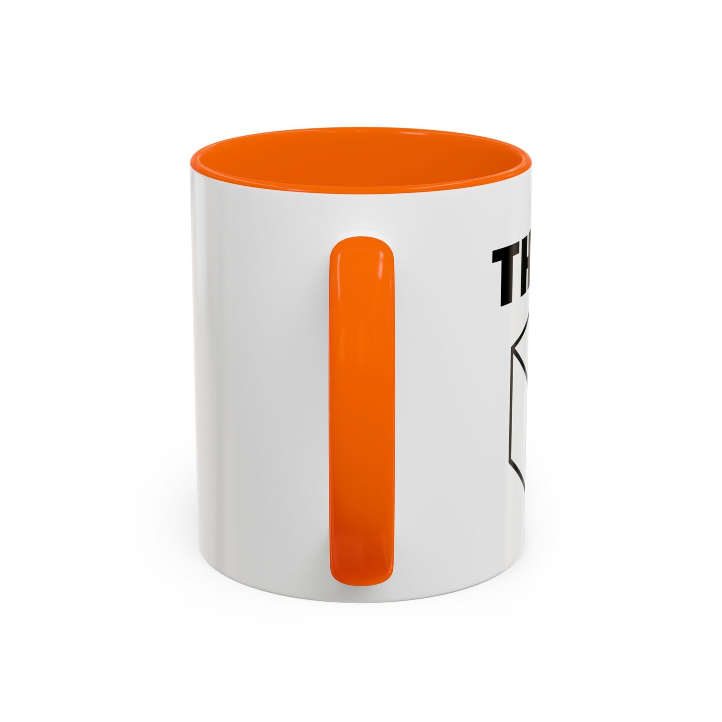 THINK Accent BiColor Funny Sarcastic Mug