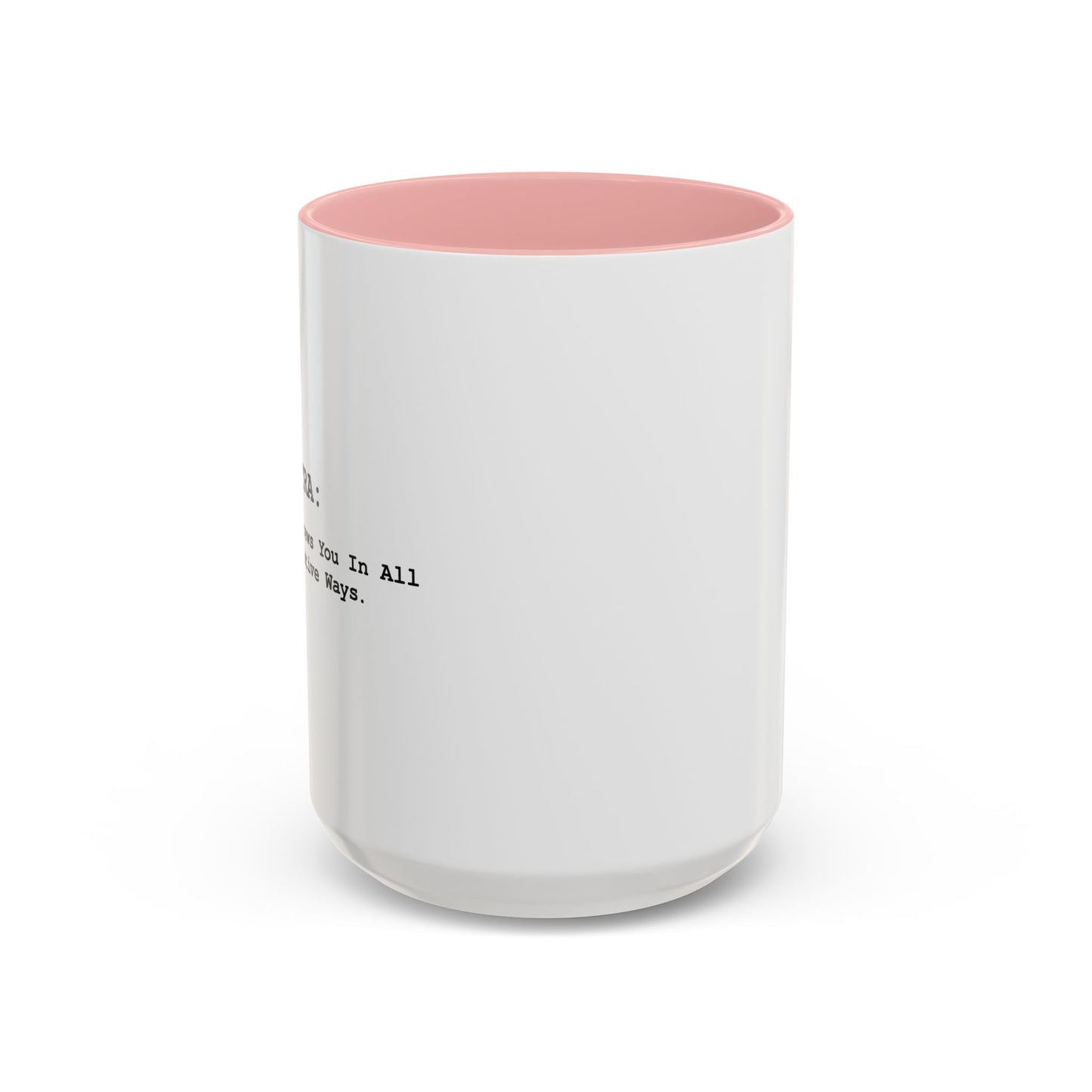 KARMASUTRA Accent BiColor Funny Sarcastic Mug