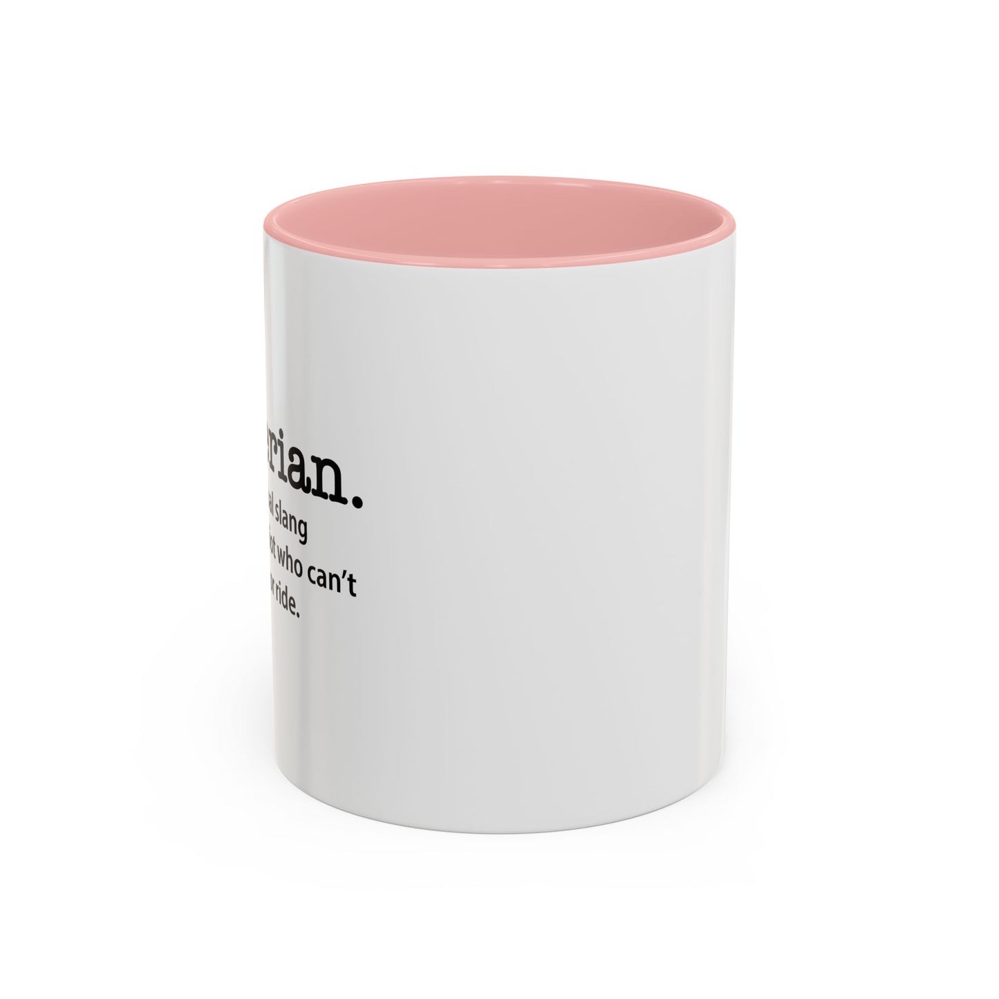 Vegeterian Accent BiColor Funny Sarcastic Mug