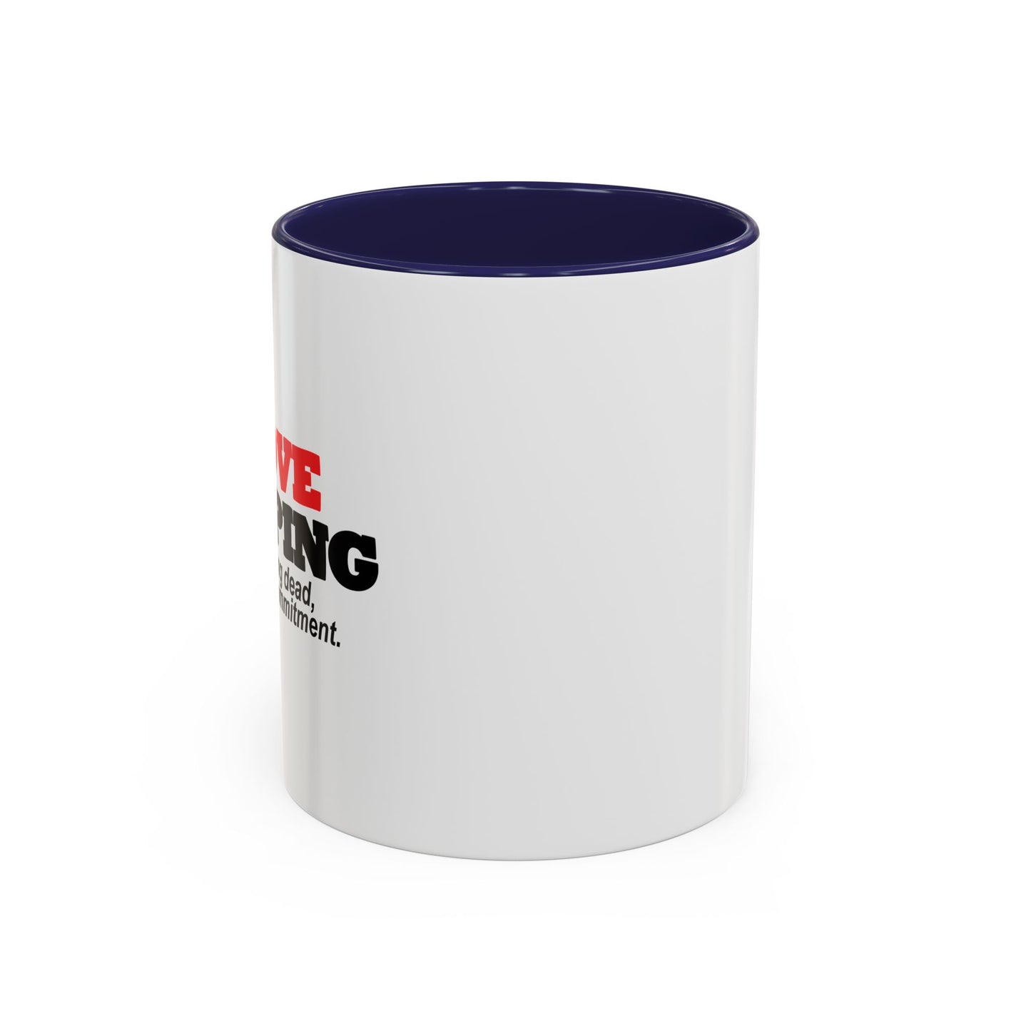 FART WHEN PEOPLE HUG YOU Accent BiColor Funny Sarcastic Mug