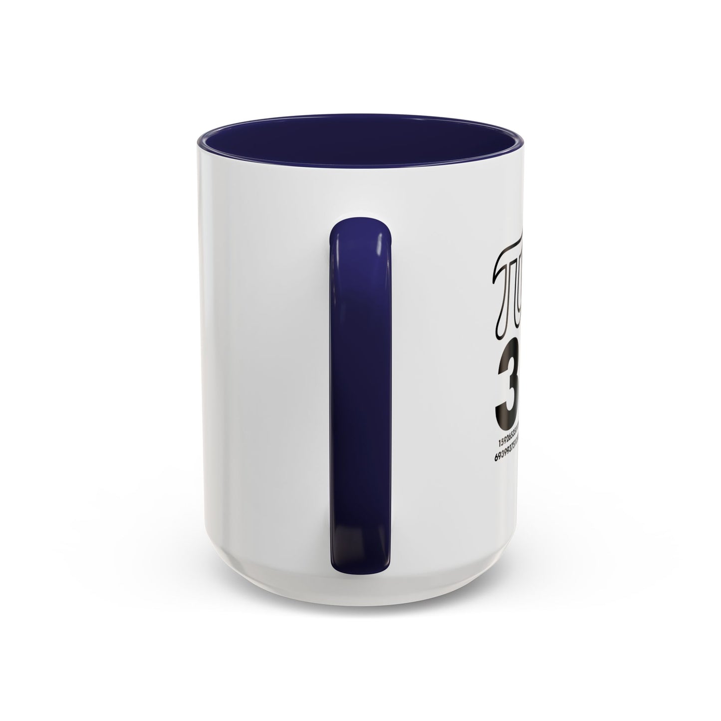 Pi DAY Accent BiColor Funny Sarcastic Mug