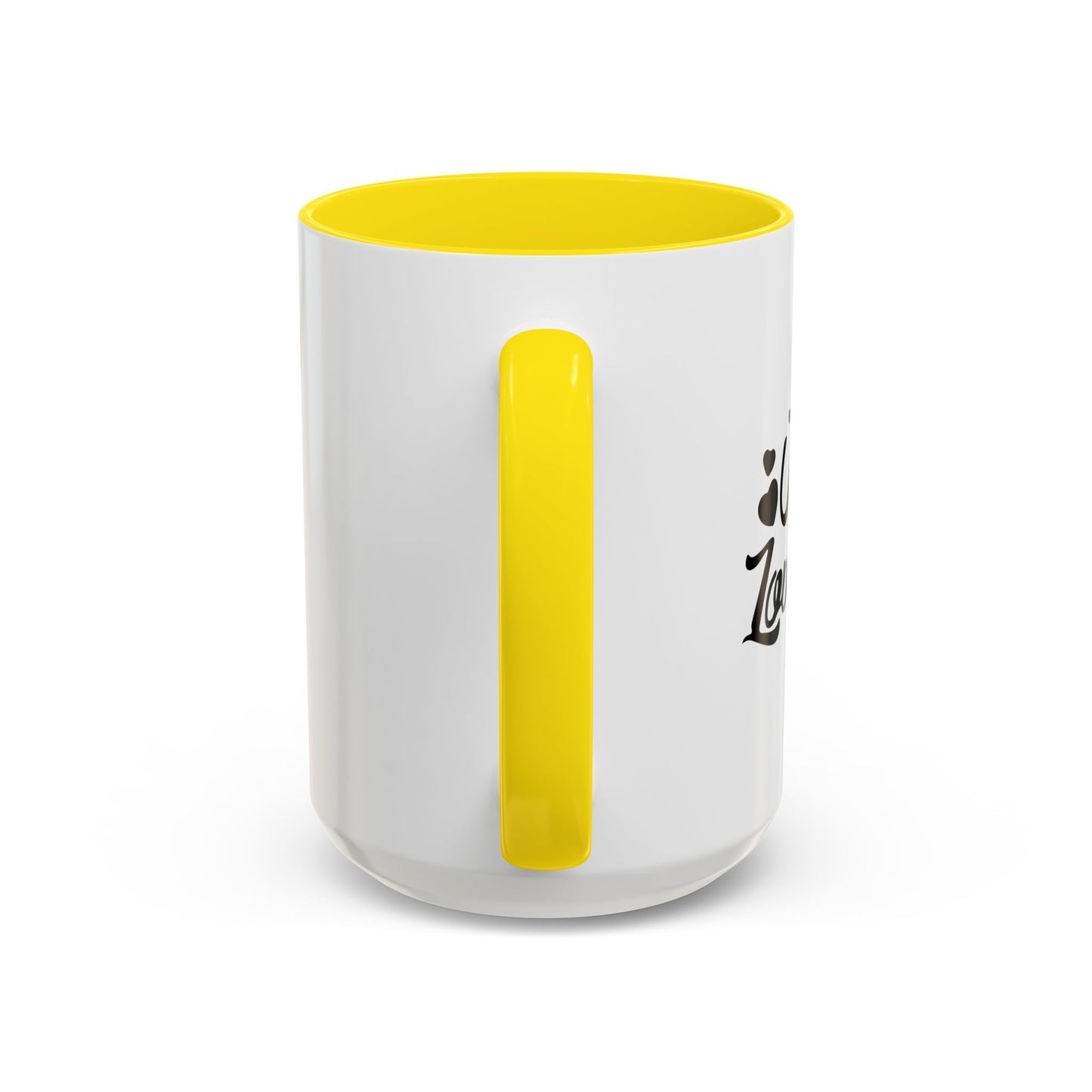 JESUS LOVES ME Accent BiColor Mug