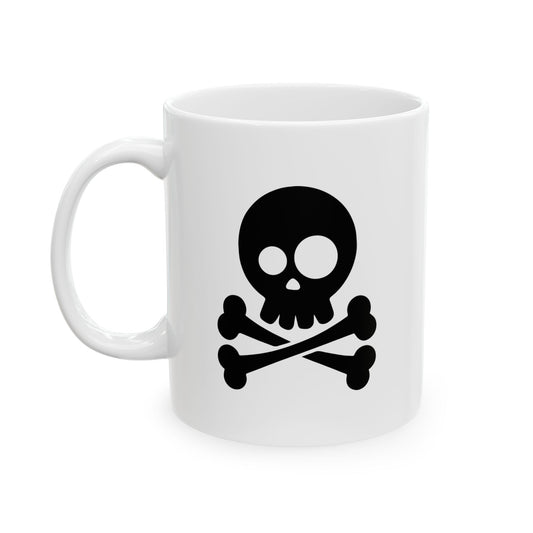 GOOFY SKULL White Mug