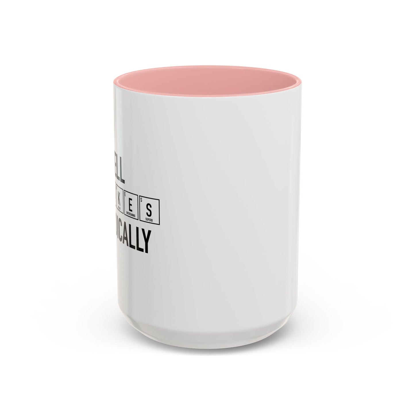 DAD JOKES PERIODICALLY Accent BiColor Funny Sarcastic Mug