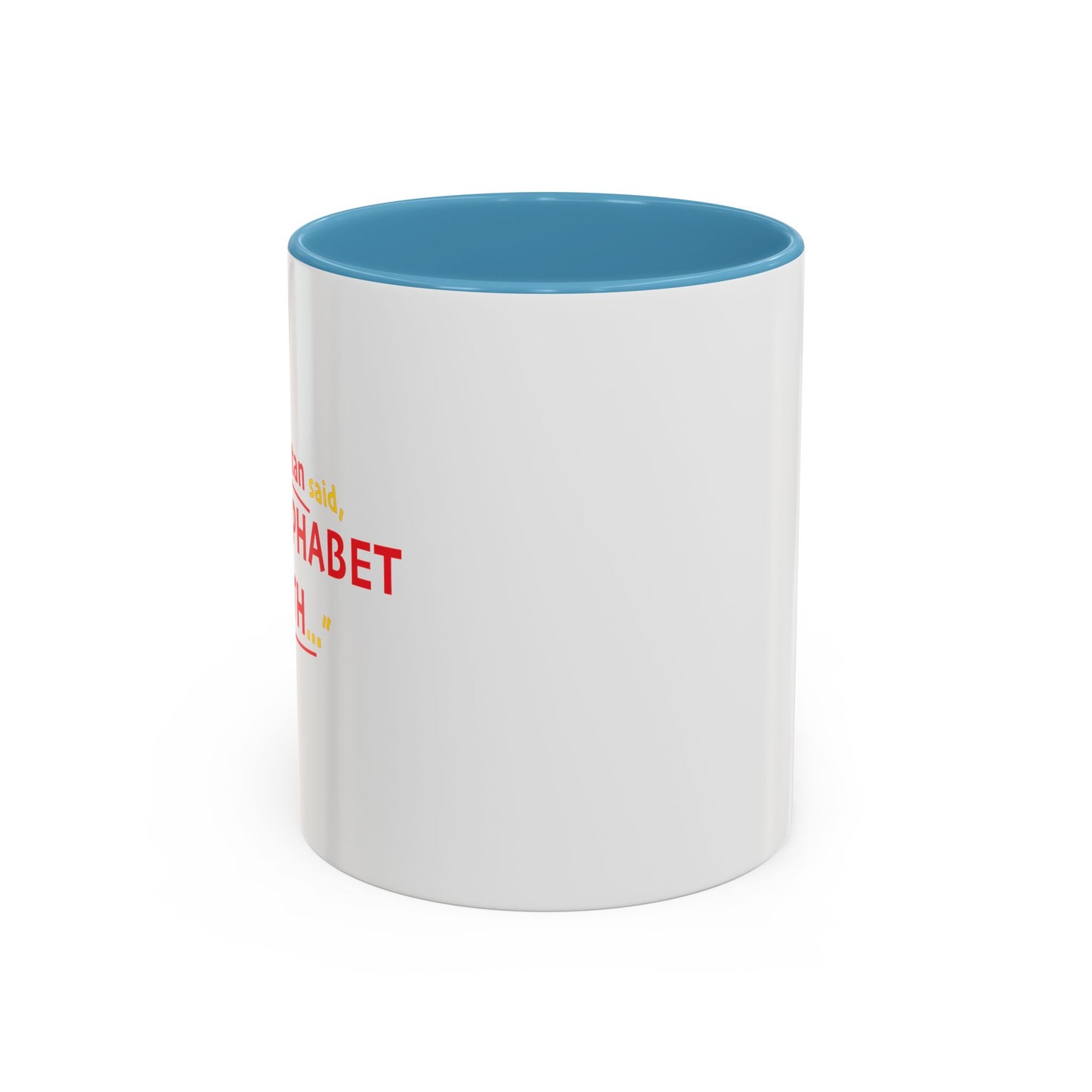 SATAN & MATH Accent BiColor Funny Sarcastic Mug