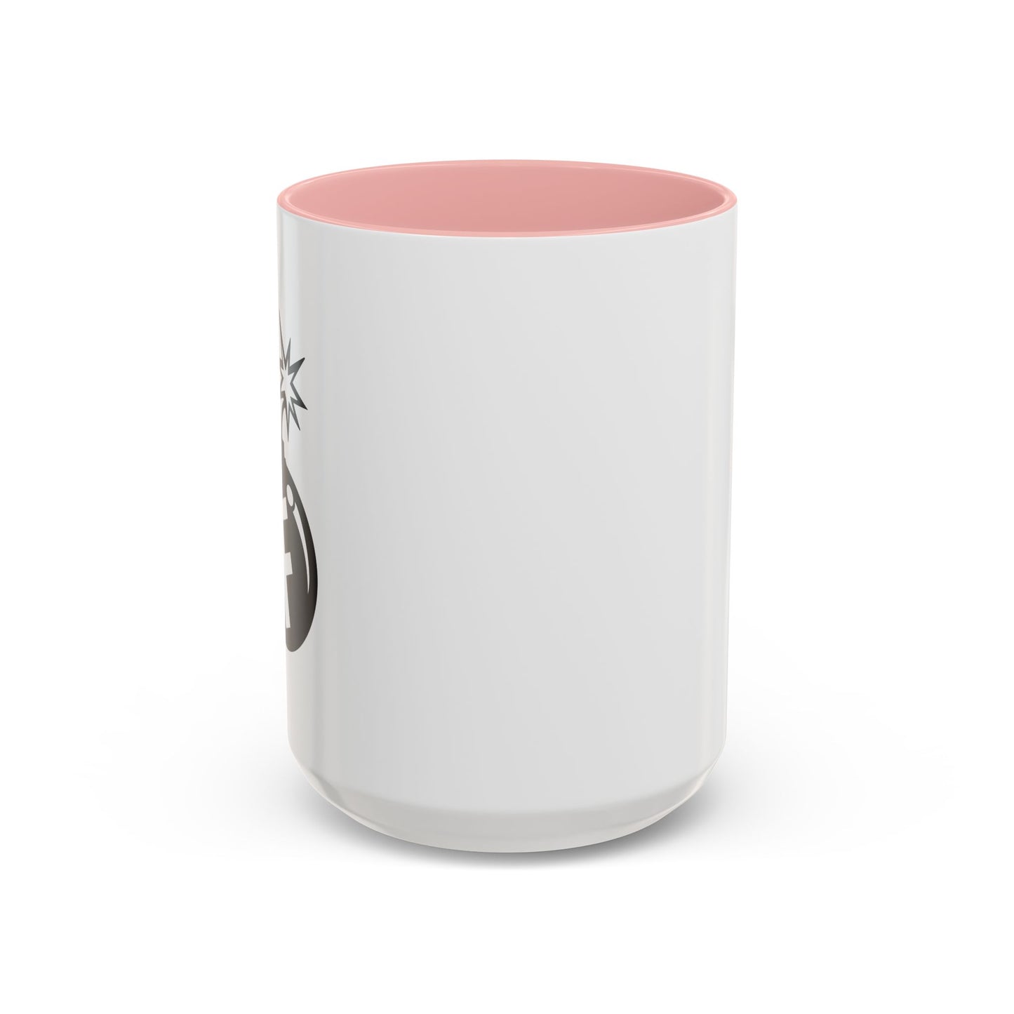 F BOMB Accent BiColor Funny Sarcastic Mug