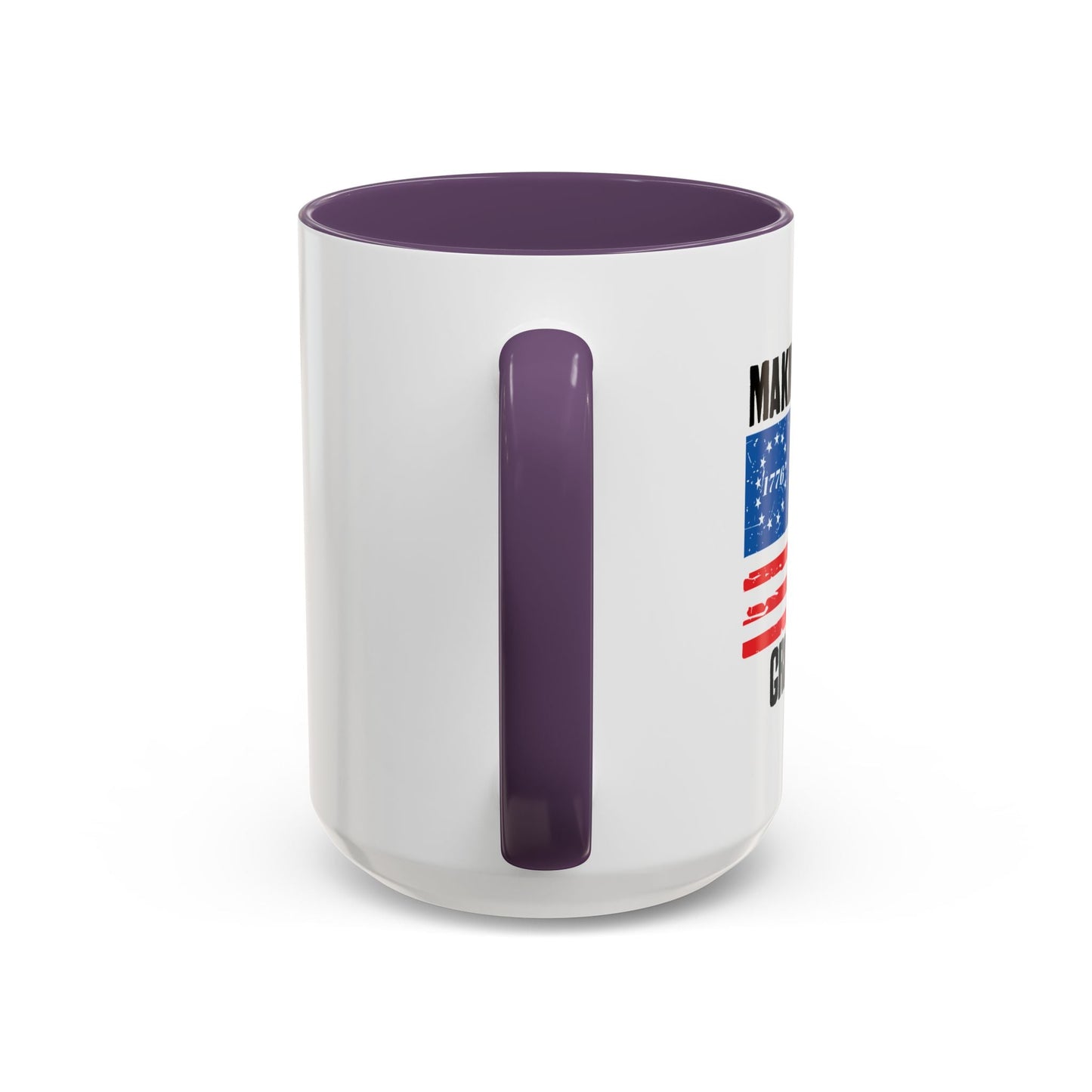 MAKING THE BETSY ROSE FLAG GREAT AGAIN Accent BiColor Funny Sarcastic Mug