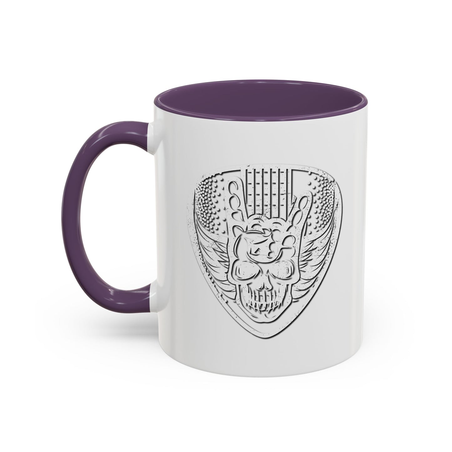 GUITAR SKELETON Accent BiColor Mug