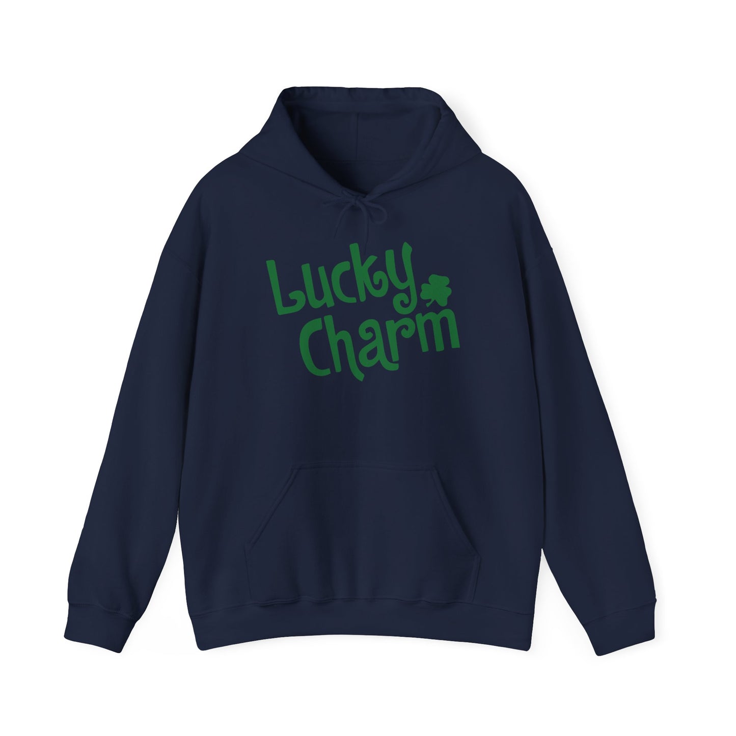 LUCKY CHARM - Premium Unisex Funny Sarcastic Black Hoodie Sweatshirt