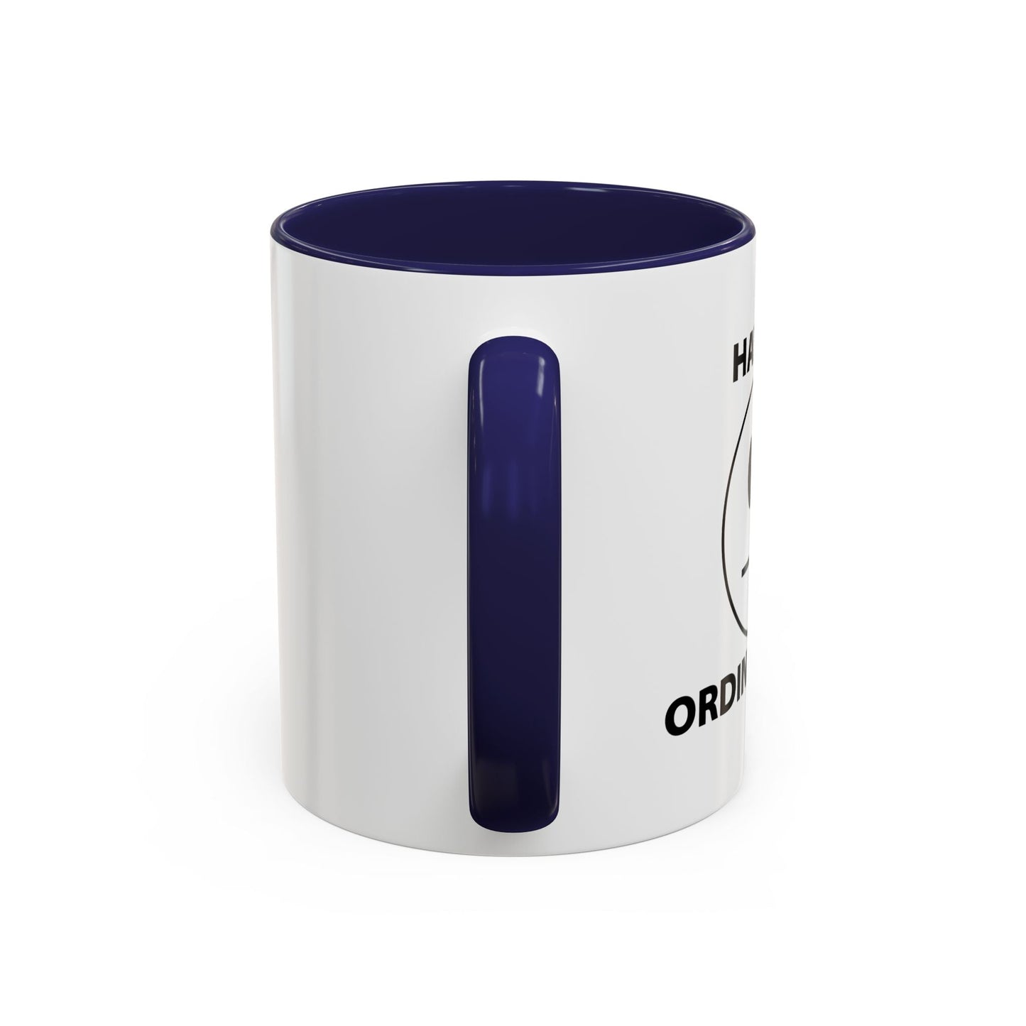 HAVE AN ORDINARY DAY! Accent BiColor Funny Sarcastic Mug