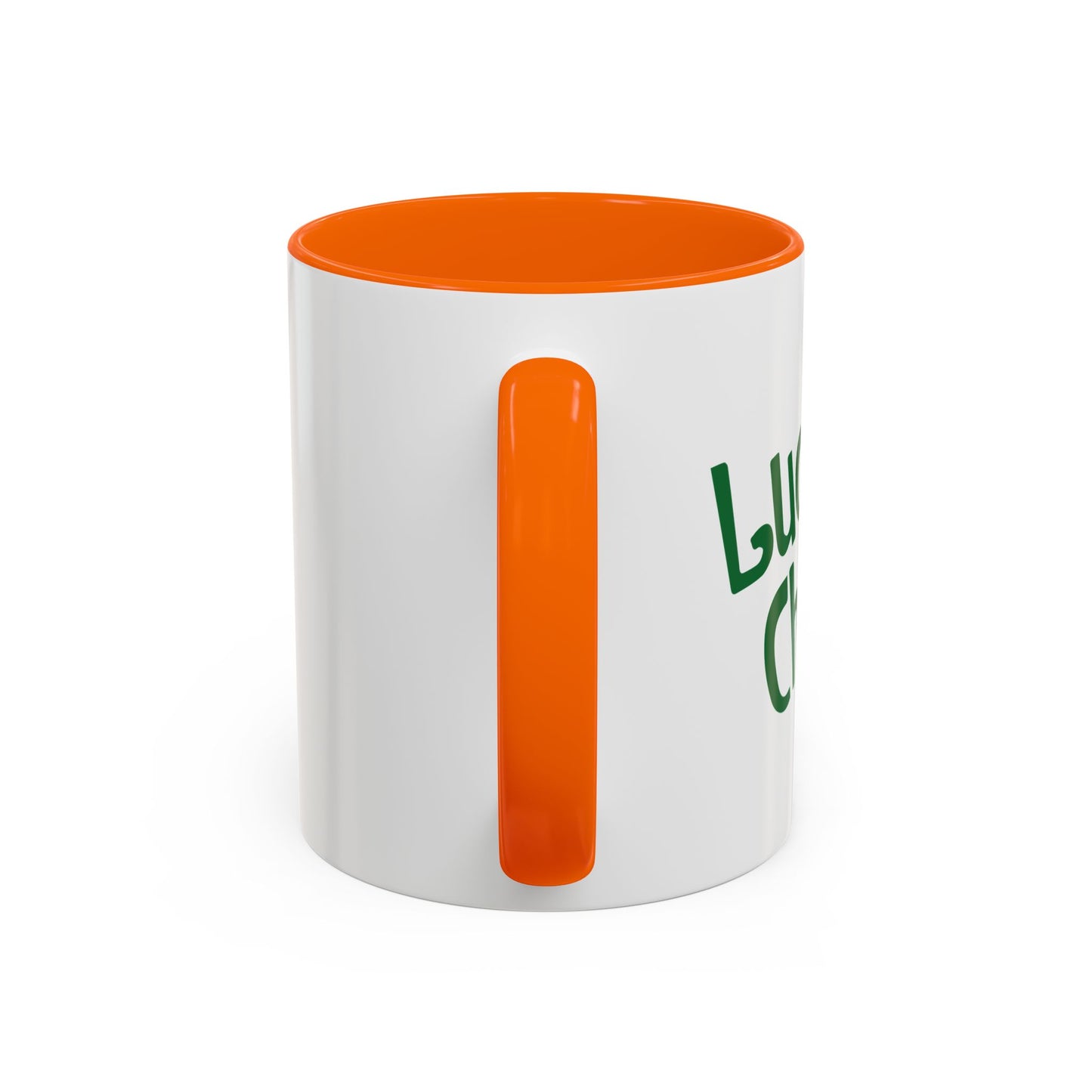 LUCKY CHARM Accent BiColor Funny Sarcastic Mug