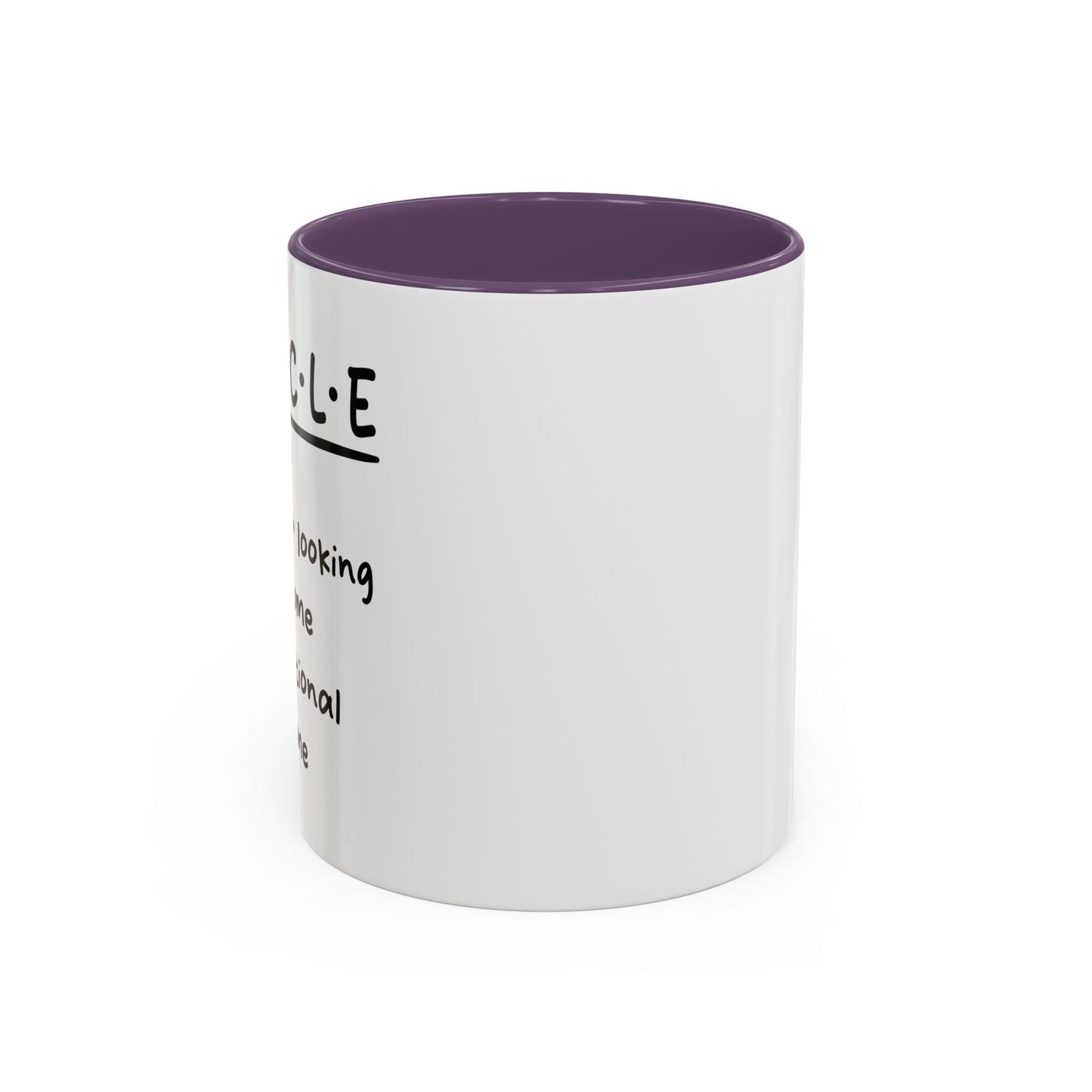 FUNCLE Accent BiColor Funny Sarcastic Mug