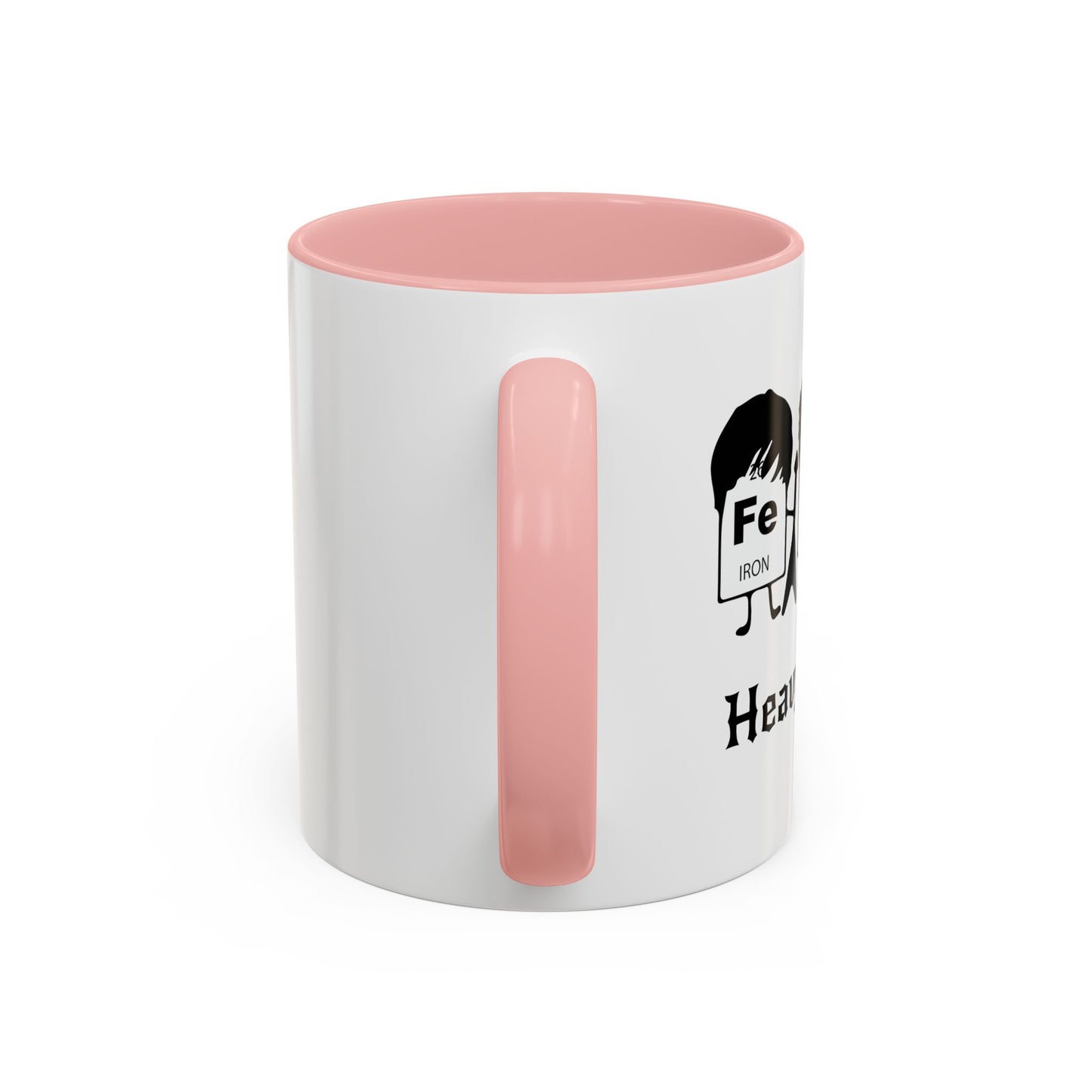 HEAVY METALS Accent BiColor Funny Sarcastic Mug