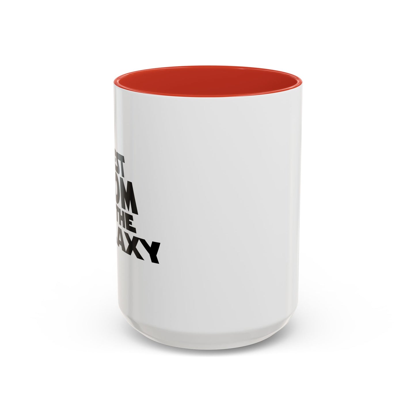 BEST MOM IN THE GALAXY Accent BiColor Mug