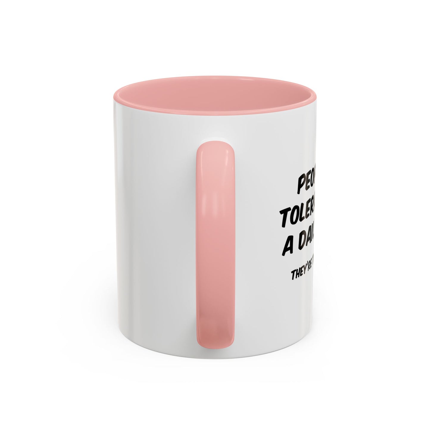 THE REAL HEROES Accent BiColor Funny Sarcastic Mug