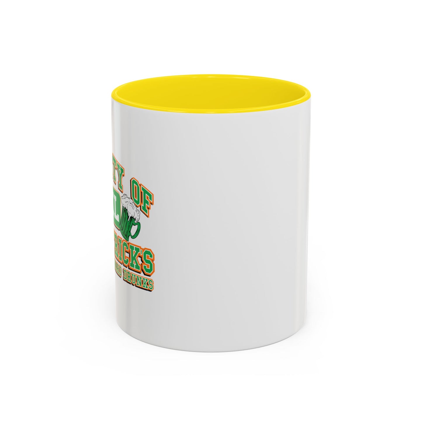 PROPERTY OF ST. PATRICKS Accent BiColor Funny Sarcastic Mug