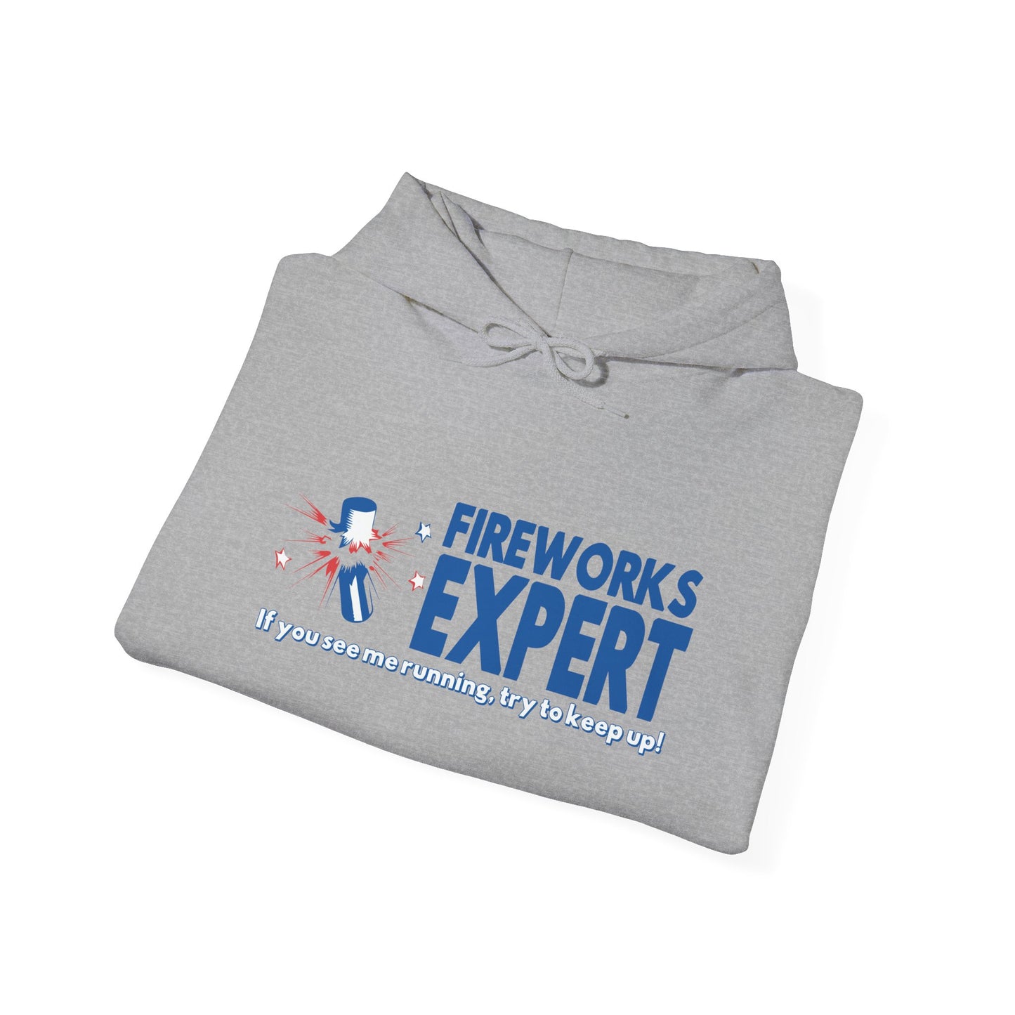 FIREWORKS EXPERT - Premium Unisex Funny Sarcastic Black Hoodie Sweatshirt