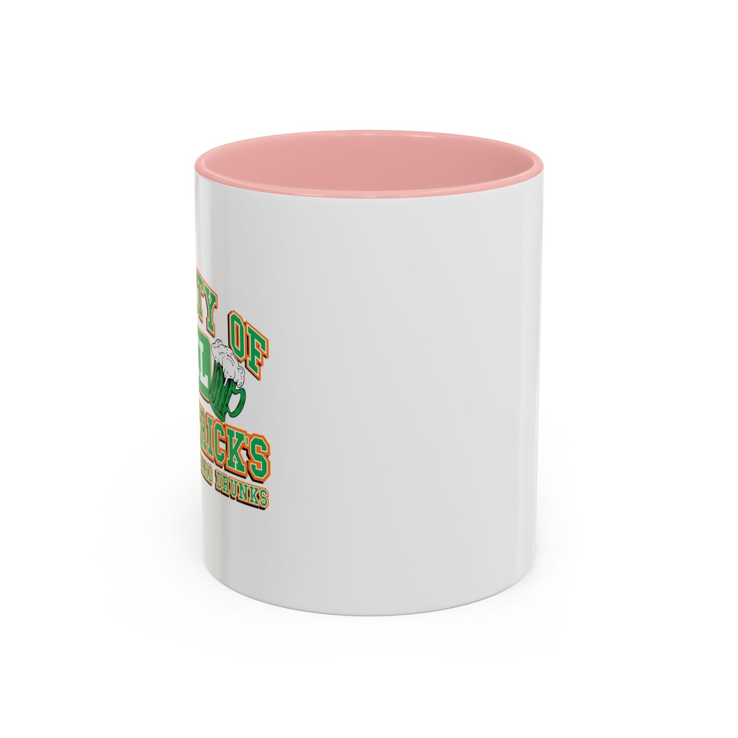 PROPERTY OF ST. PATRICKS Accent BiColor Funny Sarcastic Mug