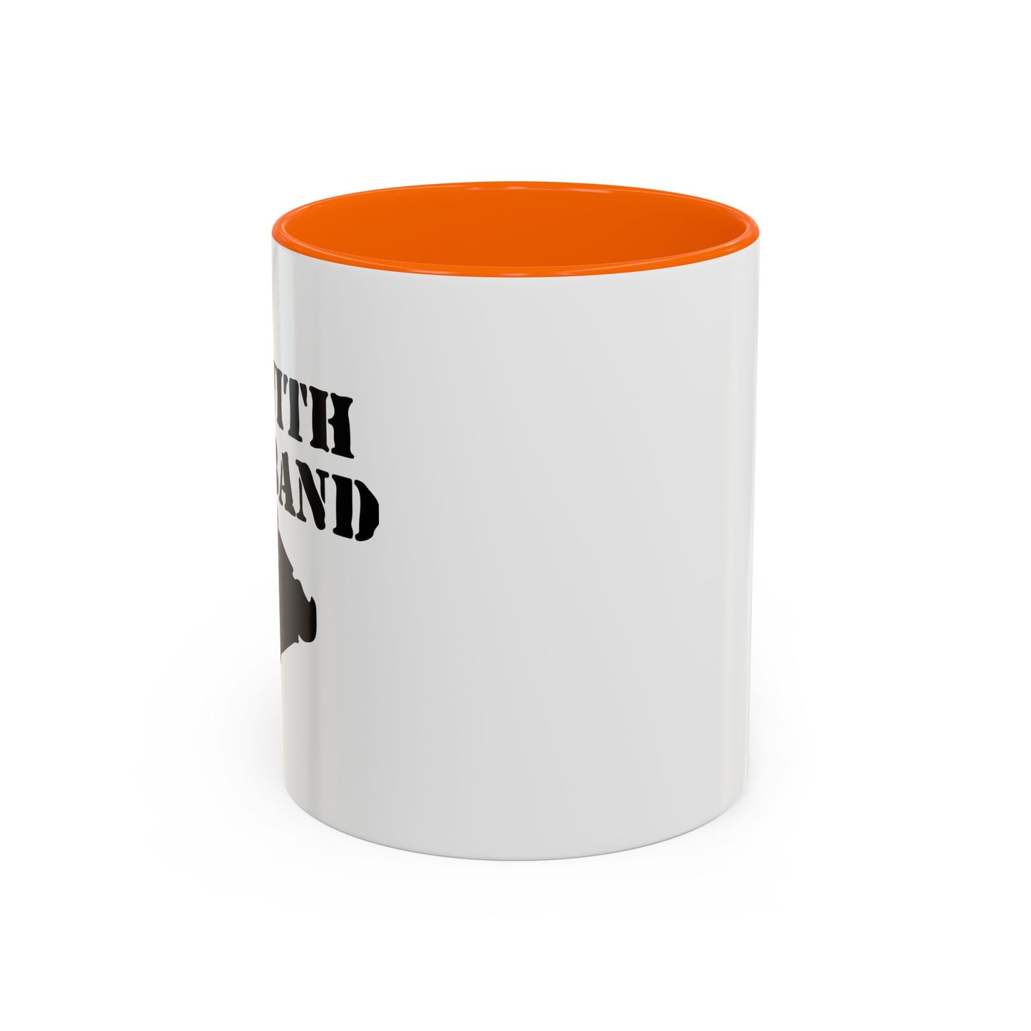 I'M WITH THE BAND Accent BiColor Funny Sarcastic Mug