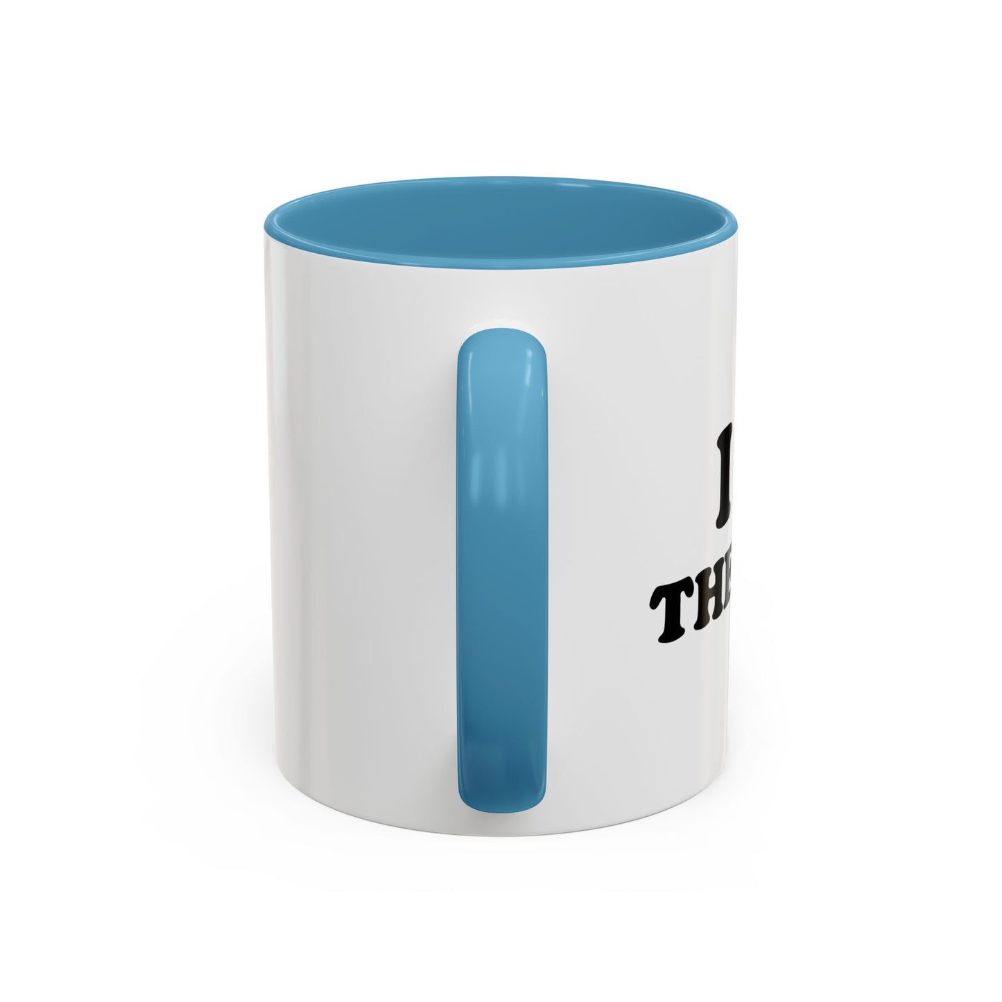 I LOVE THE 80'S Accent BiColor Funny Sarcastic Mug