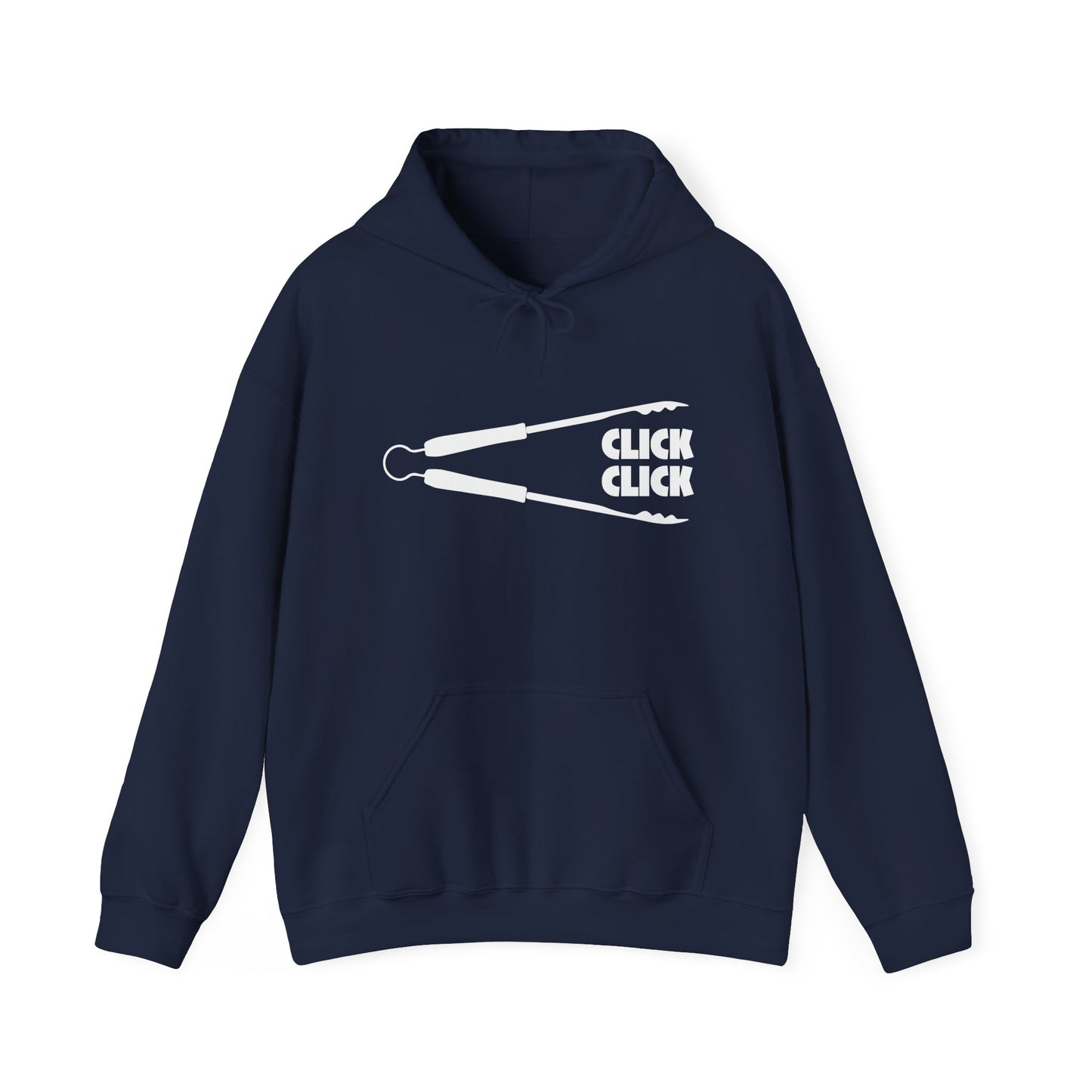 CLICK CLICK - Premium Unisex Funny Sarcastic Black Hoodie Sweatshirt