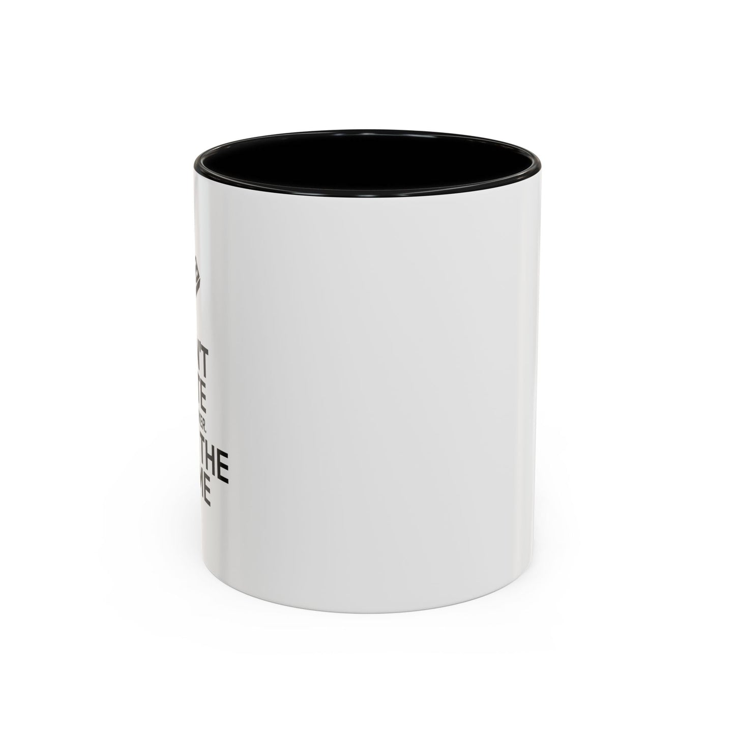 HATE THE GAME Accent BiColor Funny Sarcastic Mug