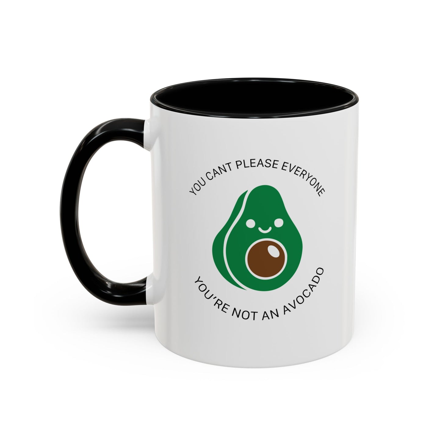 YOU’RE NOT AN AVOCADO Accent BiColor Funny Sarcastic Mug