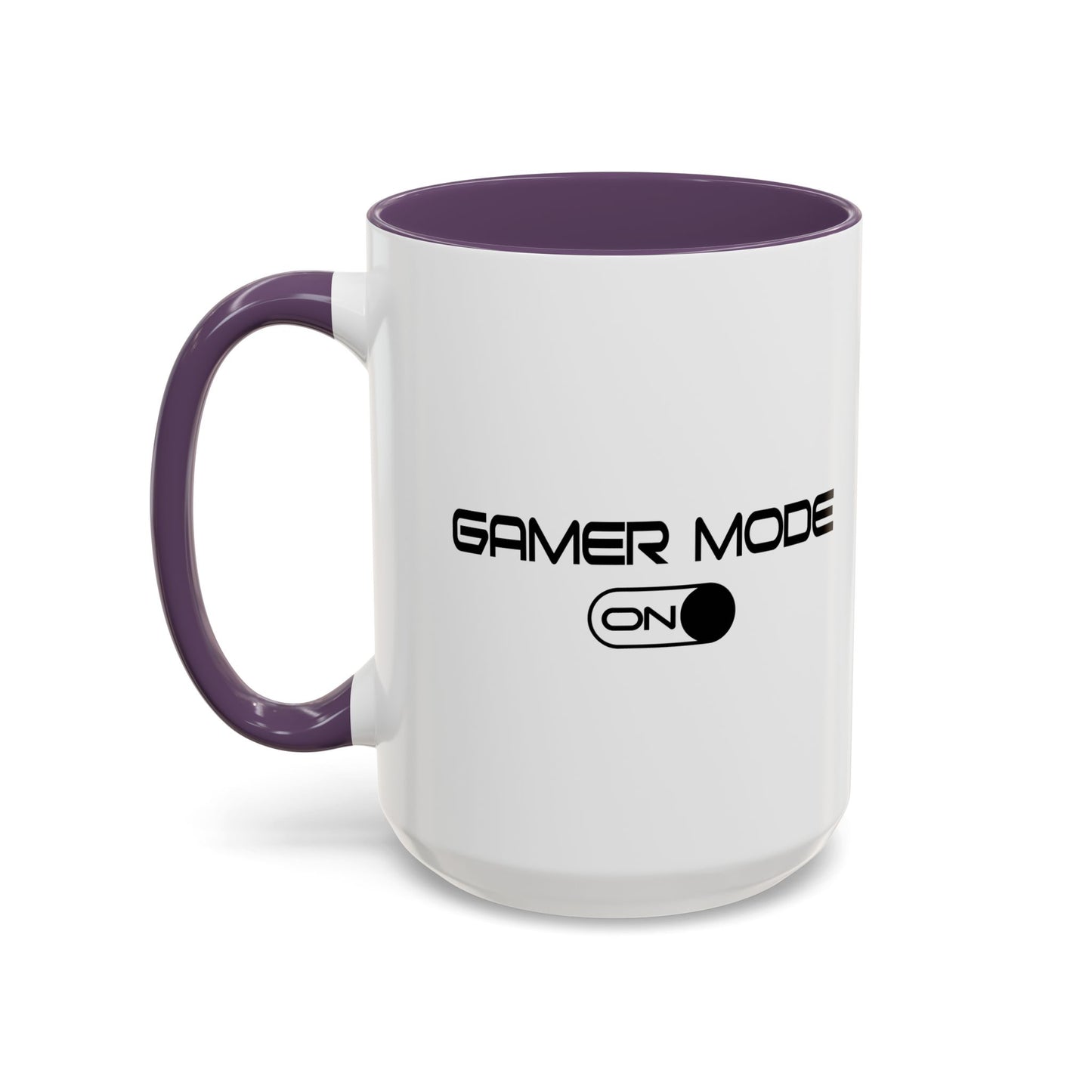 GAMER MODE ON Accent BiColor Funny Sarcastic Mug