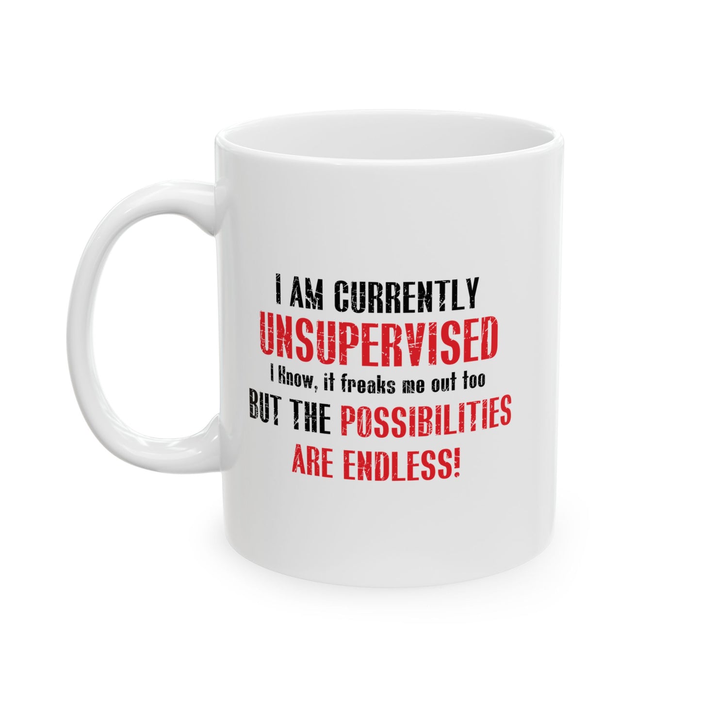 THE POSSIBILITIES ENDLESS FUNNY SARCASTIC MUG