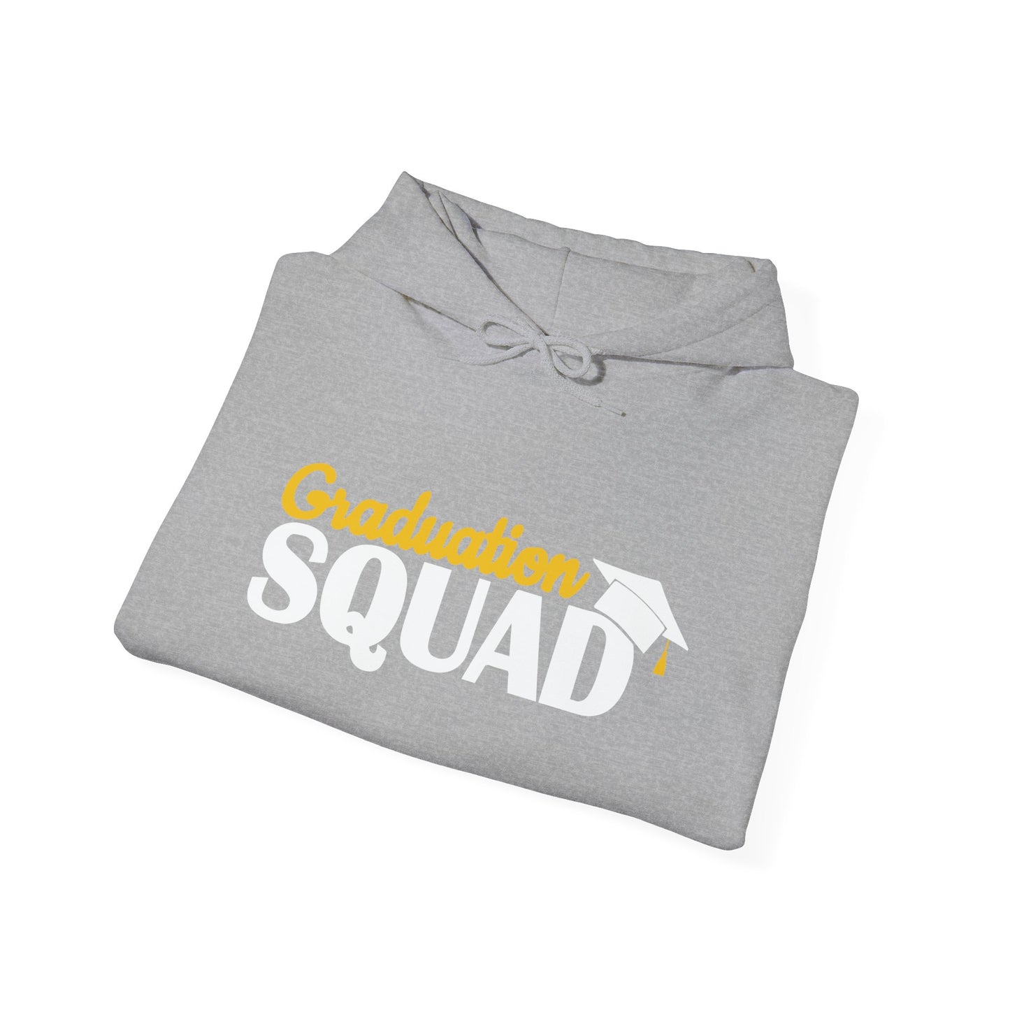 GRADUATION SQUAD - Premium Unisex Funny Sarcastic Black Hoodie Sweatshirt