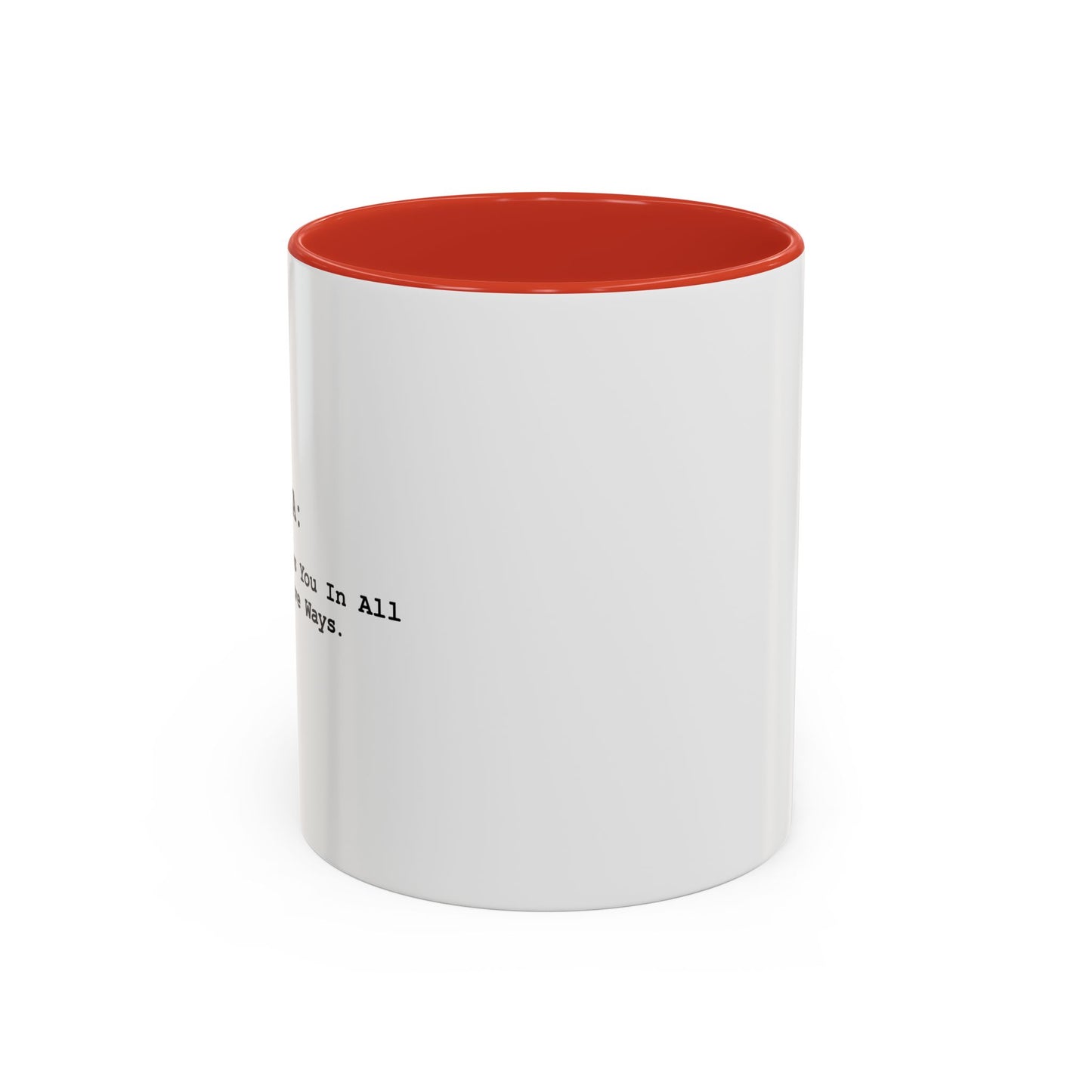 KARMASUTRA Accent BiColor Funny Sarcastic Mug