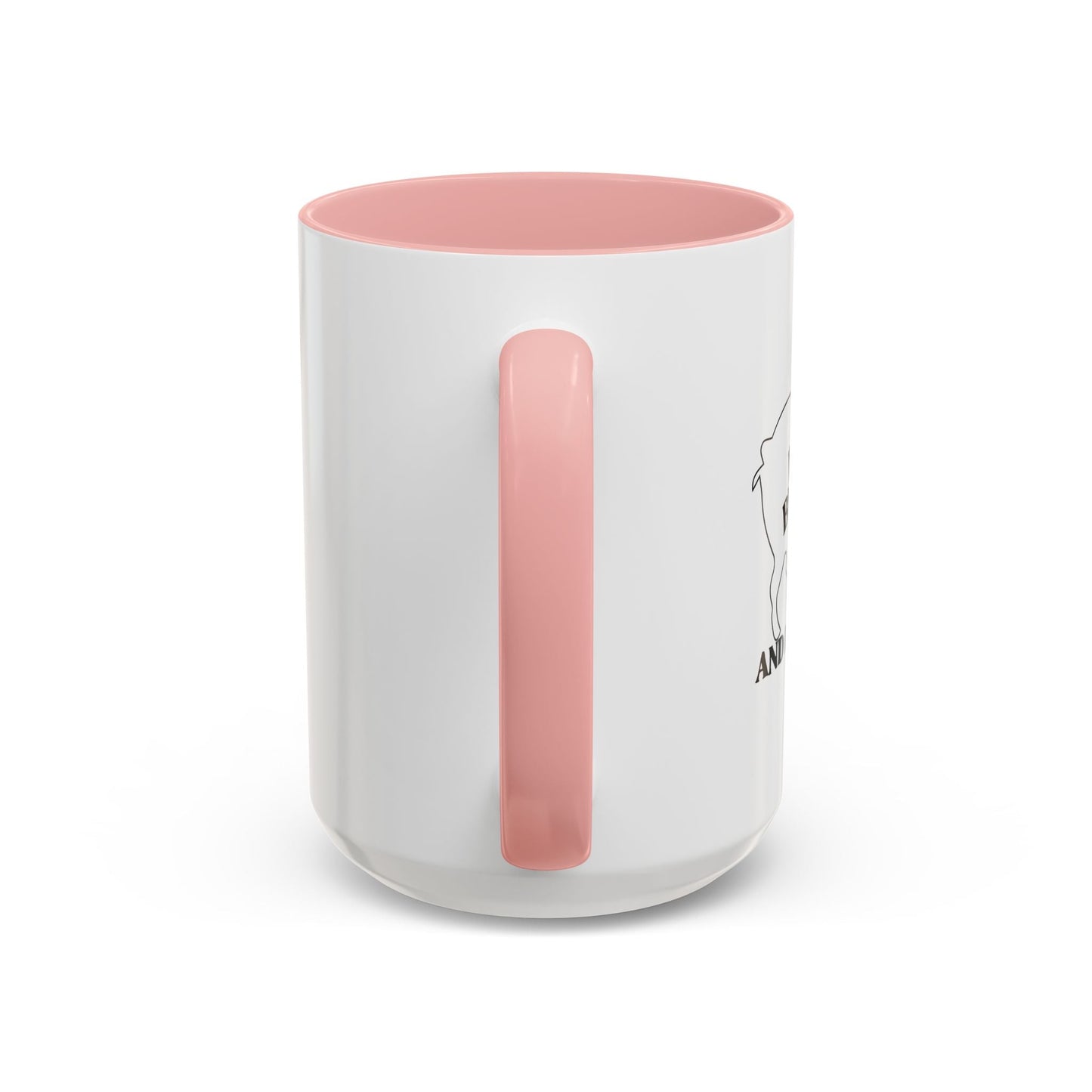 I LIKE PIG BUTTS AND I CANNOT LIE Accent BiColor Funny Sarcastic Mug