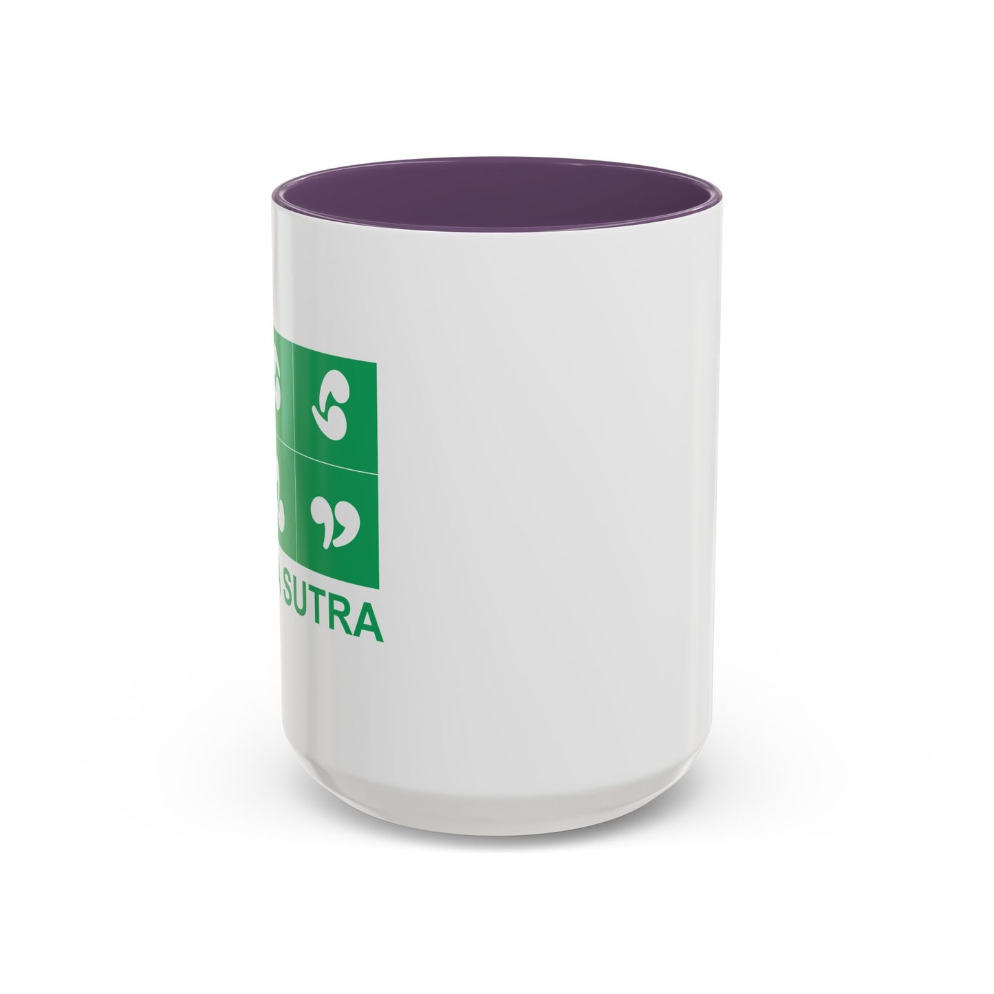 COMMA SUTRA Accent BiColor Funny Sarcastic Mug