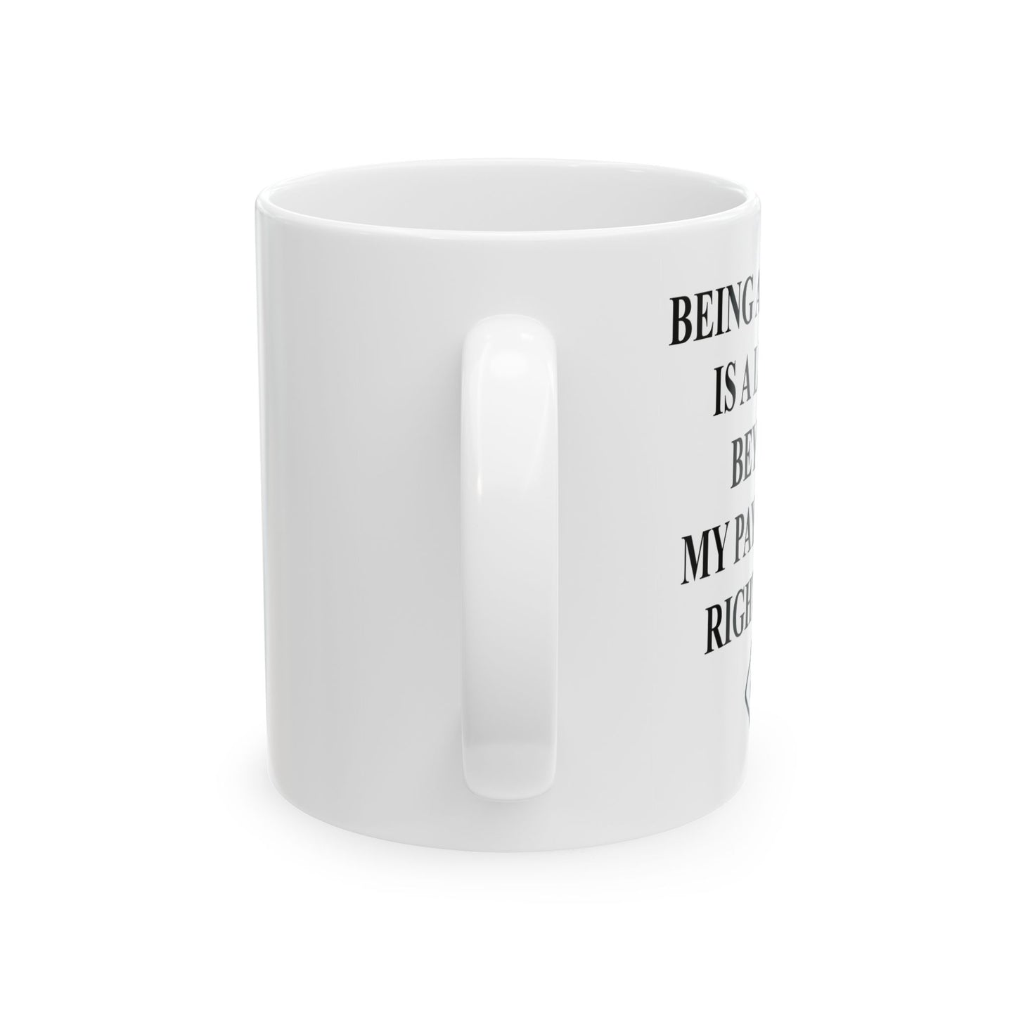 BEYOND MY PAY GRADE FUNNY SARCASTIC MUG