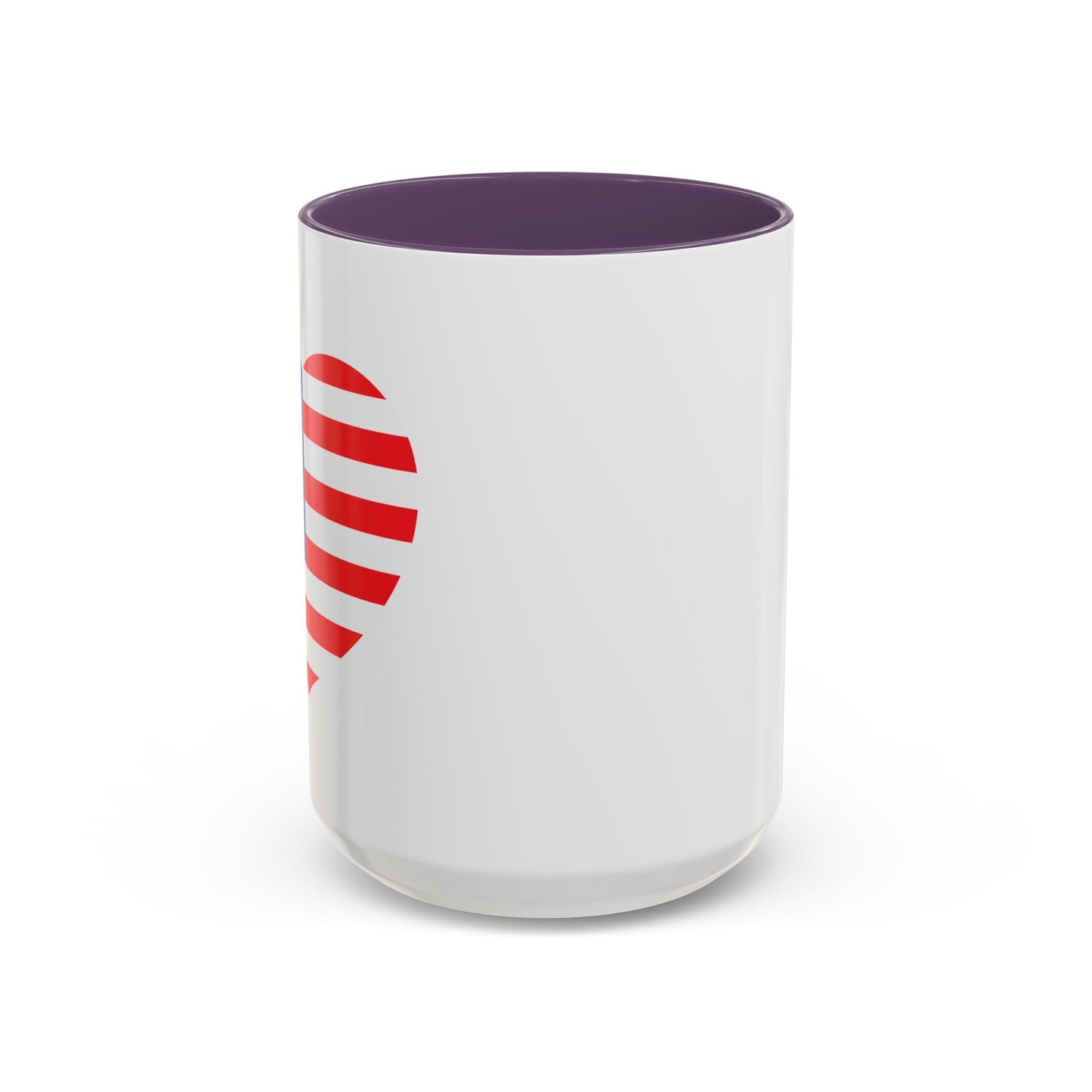 BETSY HEART FLAG 1776 Accent BiColor Funny Sarcastic Mug