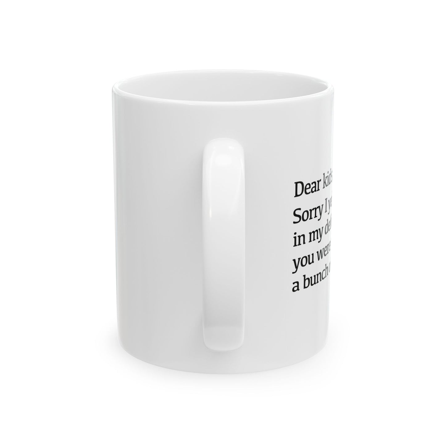 A BUNCH OF PSYCHOS FUNNY SARCASTIC MUG