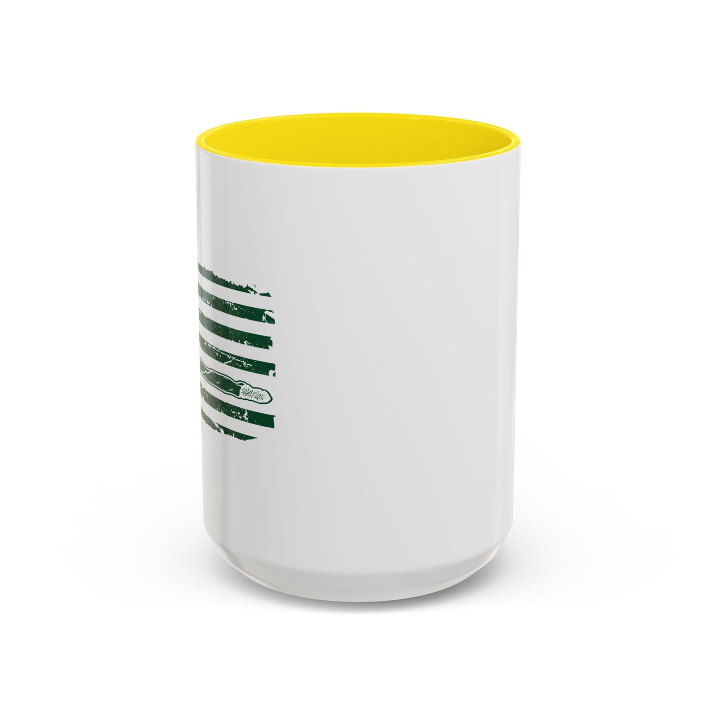 420 FLAG Accent BiColor Funny Sarcastic Mug