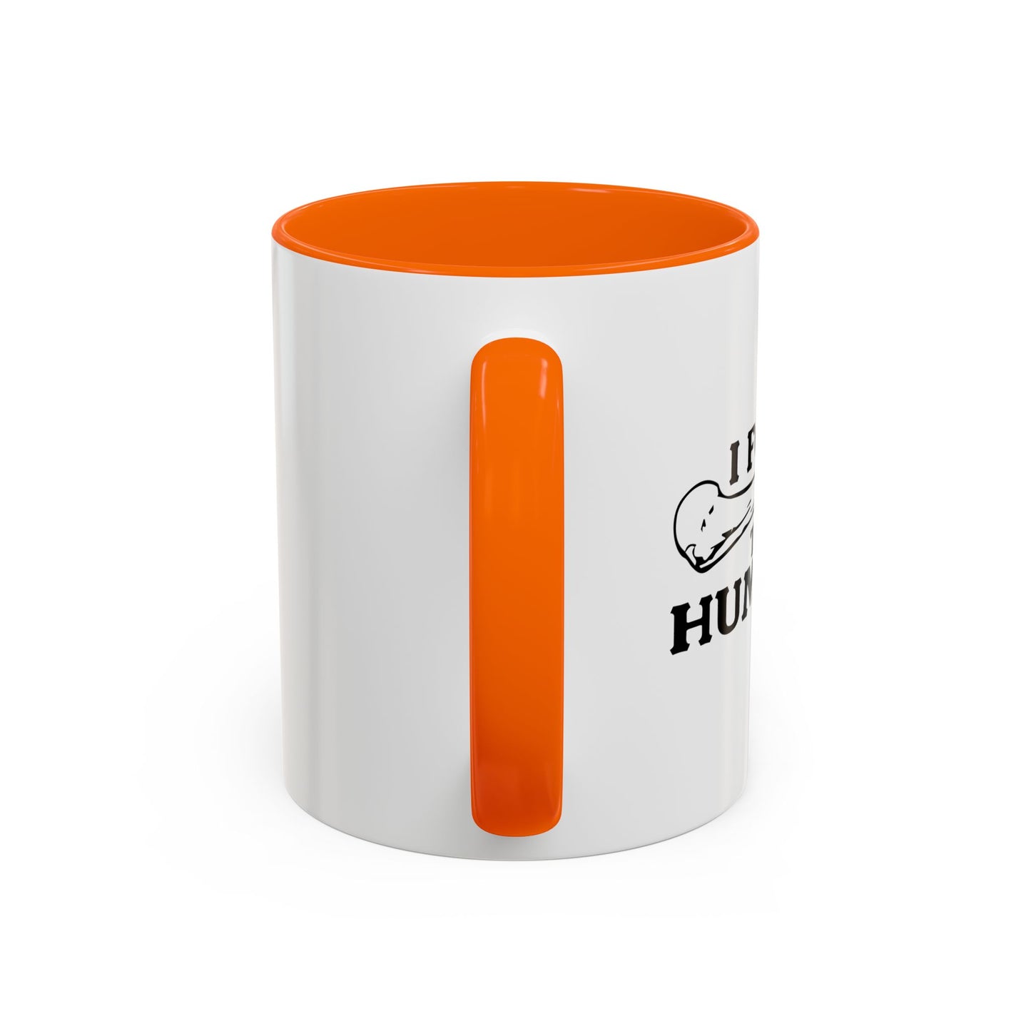 I FOUND THIS HUMERUS Accent BiColor Funny Sarcastic Mug