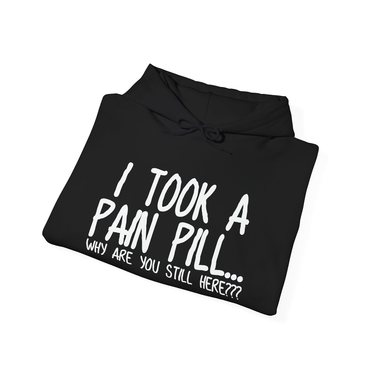 WHY ARE YOU STILL HERE??? - Premium Unisex Funny Sarcastic Black Hoodie Sweatshirt