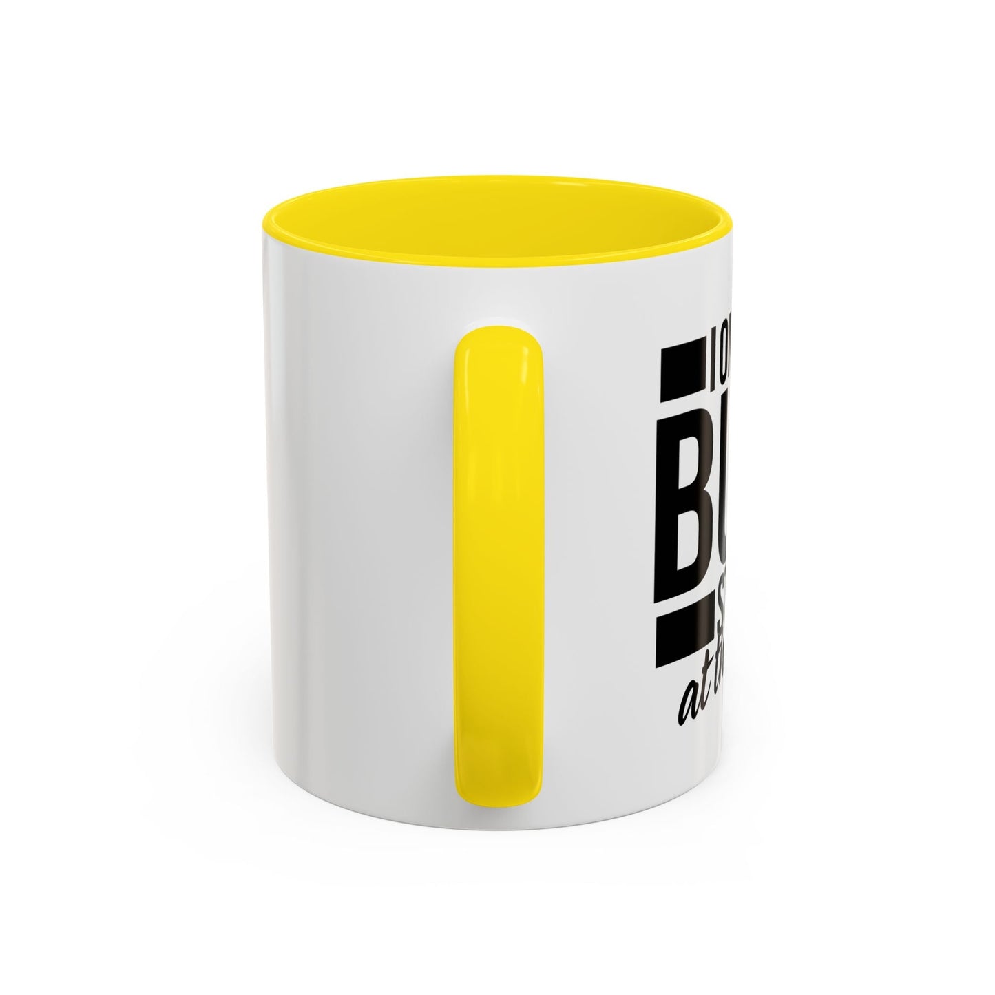 I ONLY DO BUTT STUFF Accent BiColor Funny Sarcastic Mug