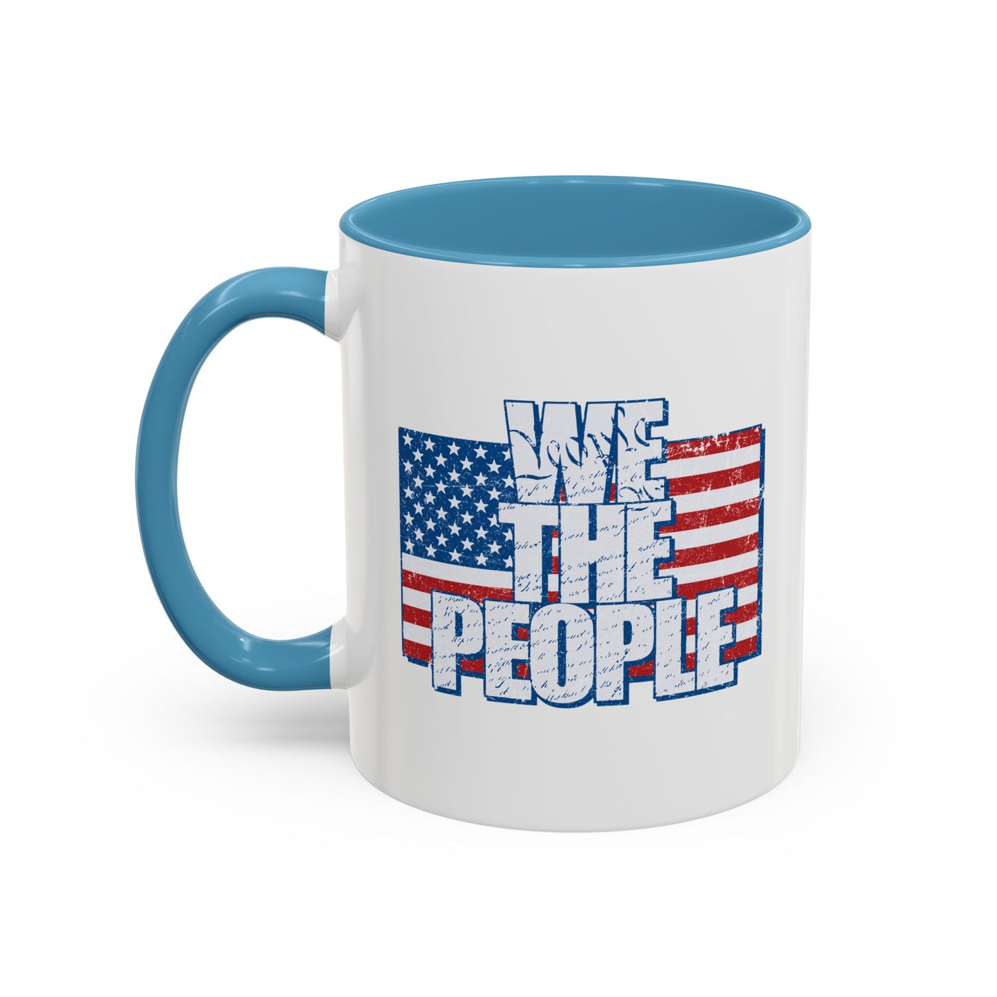 WE THE PEOPLE Accent BiColor  Mug