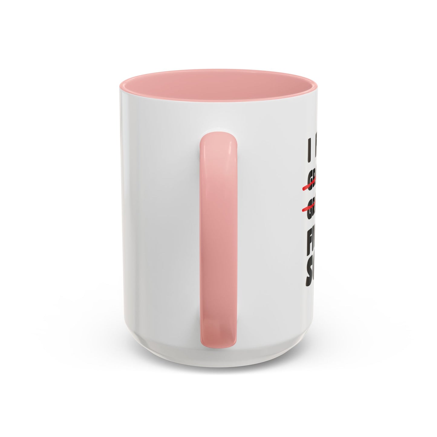 FINALLY FINISHED SCHOOL Accent BiColor Funny Sarcastic Mug