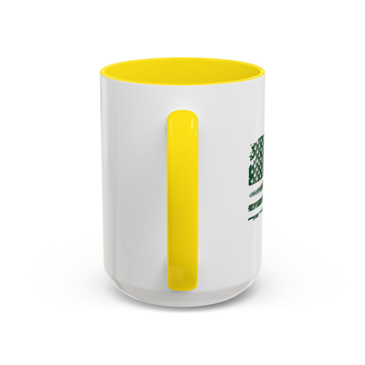 420 FLAG Accent BiColor Funny Sarcastic Mug