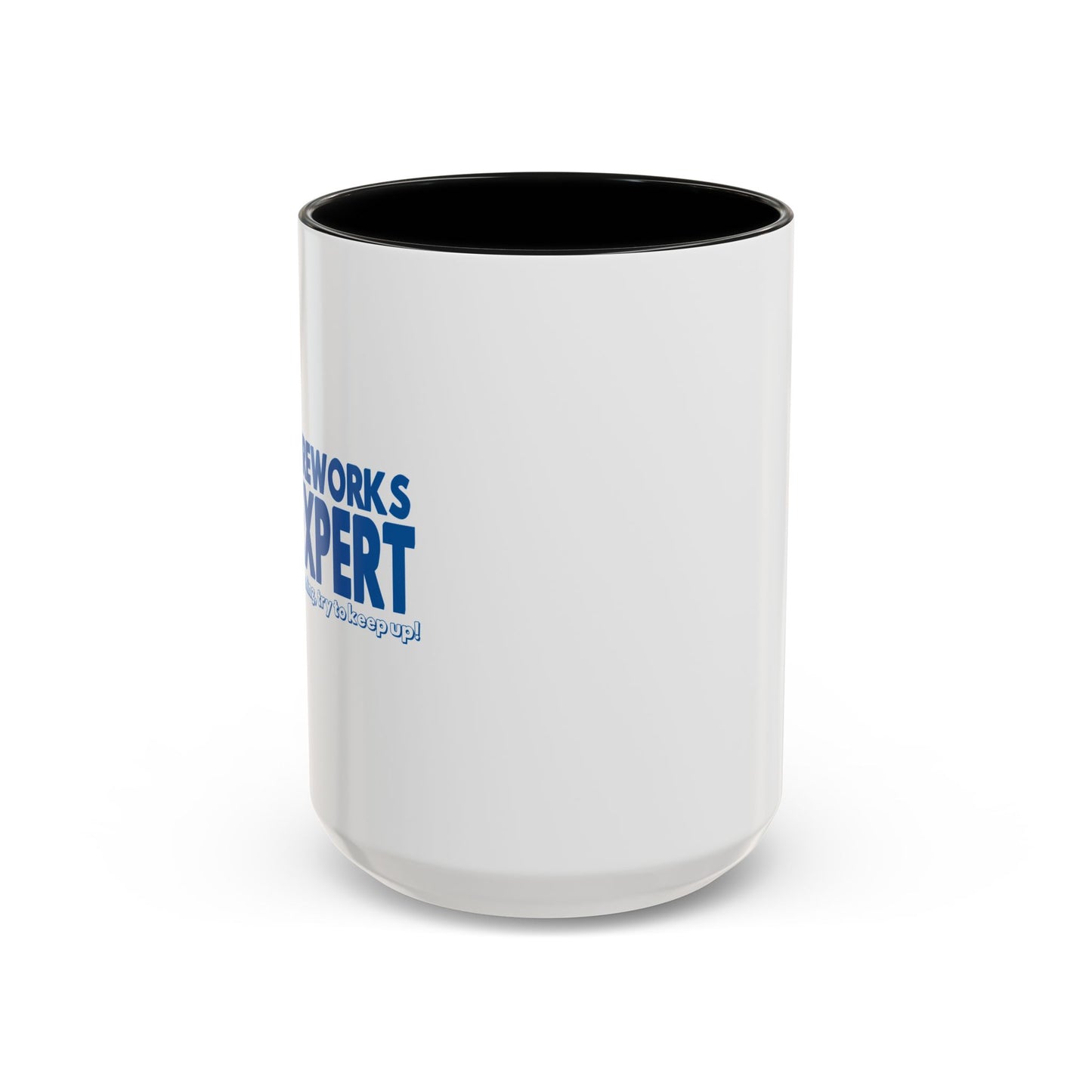 FIREWORKS EXPERT Accent BiColor Funny Sarcastic Mug