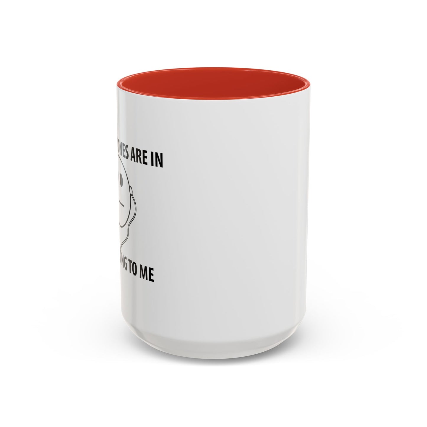 STOP TALKING TO ME Accent BiColor Funny Sarcastic Mug