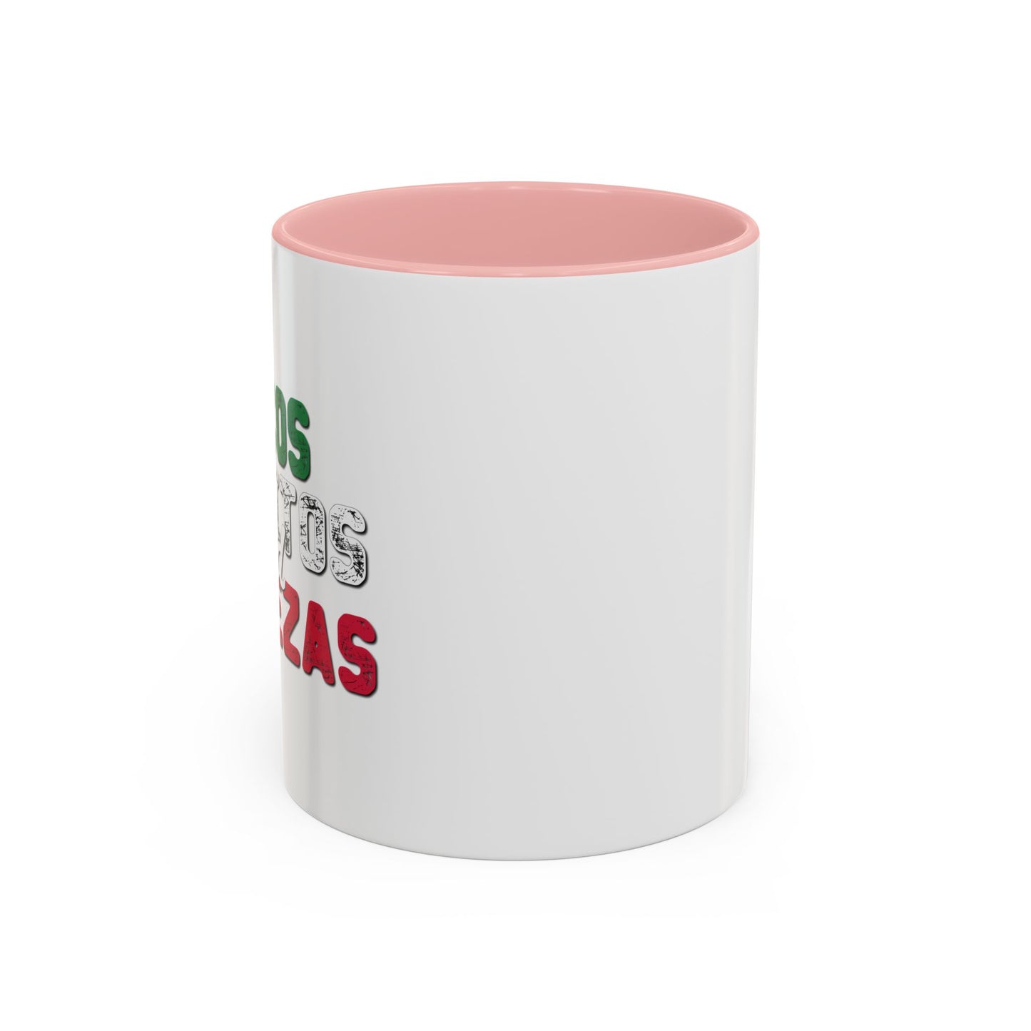 TACOS BURRITOS AND CERVEZAS Accent BiColor Funny Sarcastic Mug