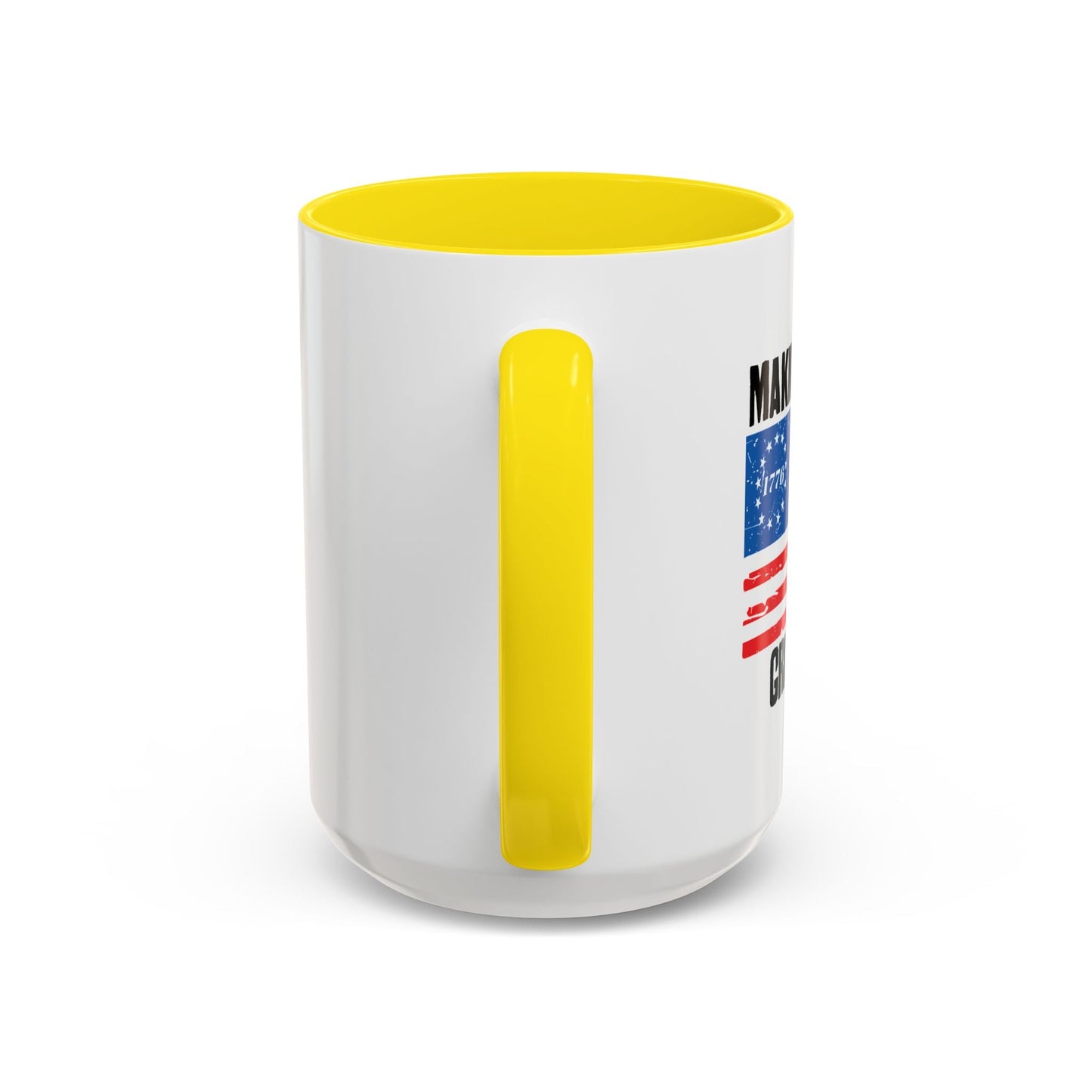 MAKING THE BETSY ROSE FLAG GREAT AGAIN Accent BiColor Funny Sarcastic Mug