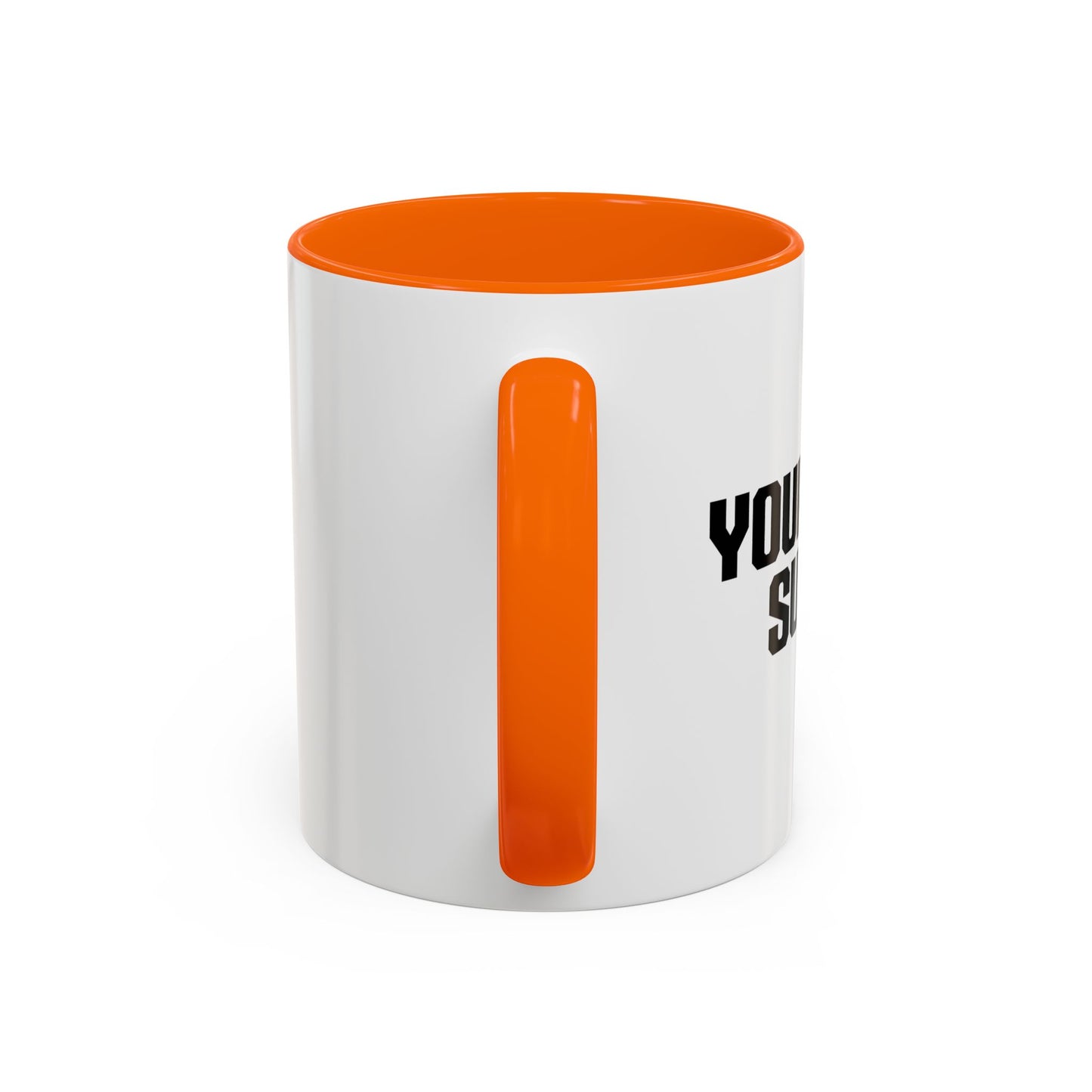 YOUR TEAM SUCKS Accent BiColor Funny Sarcastic Mug