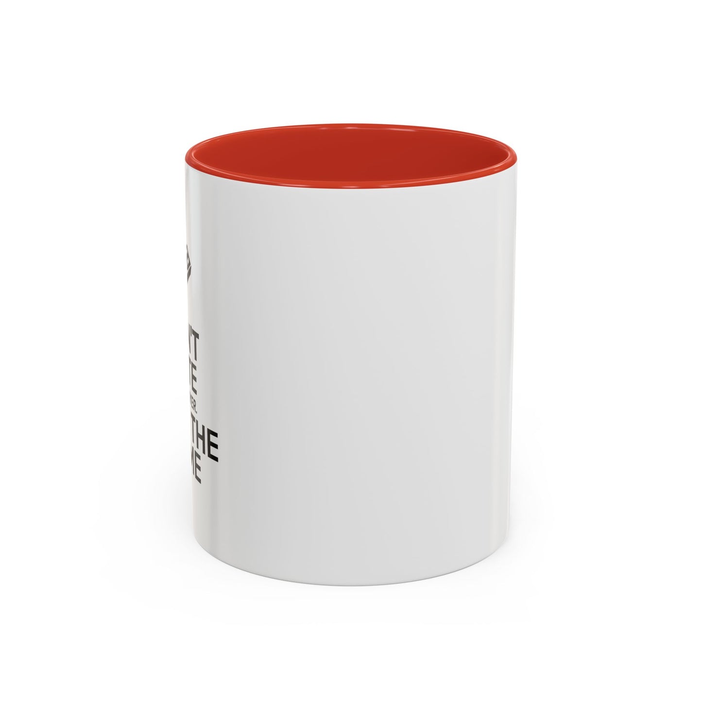 HATE THE GAME Accent BiColor Funny Sarcastic Mug